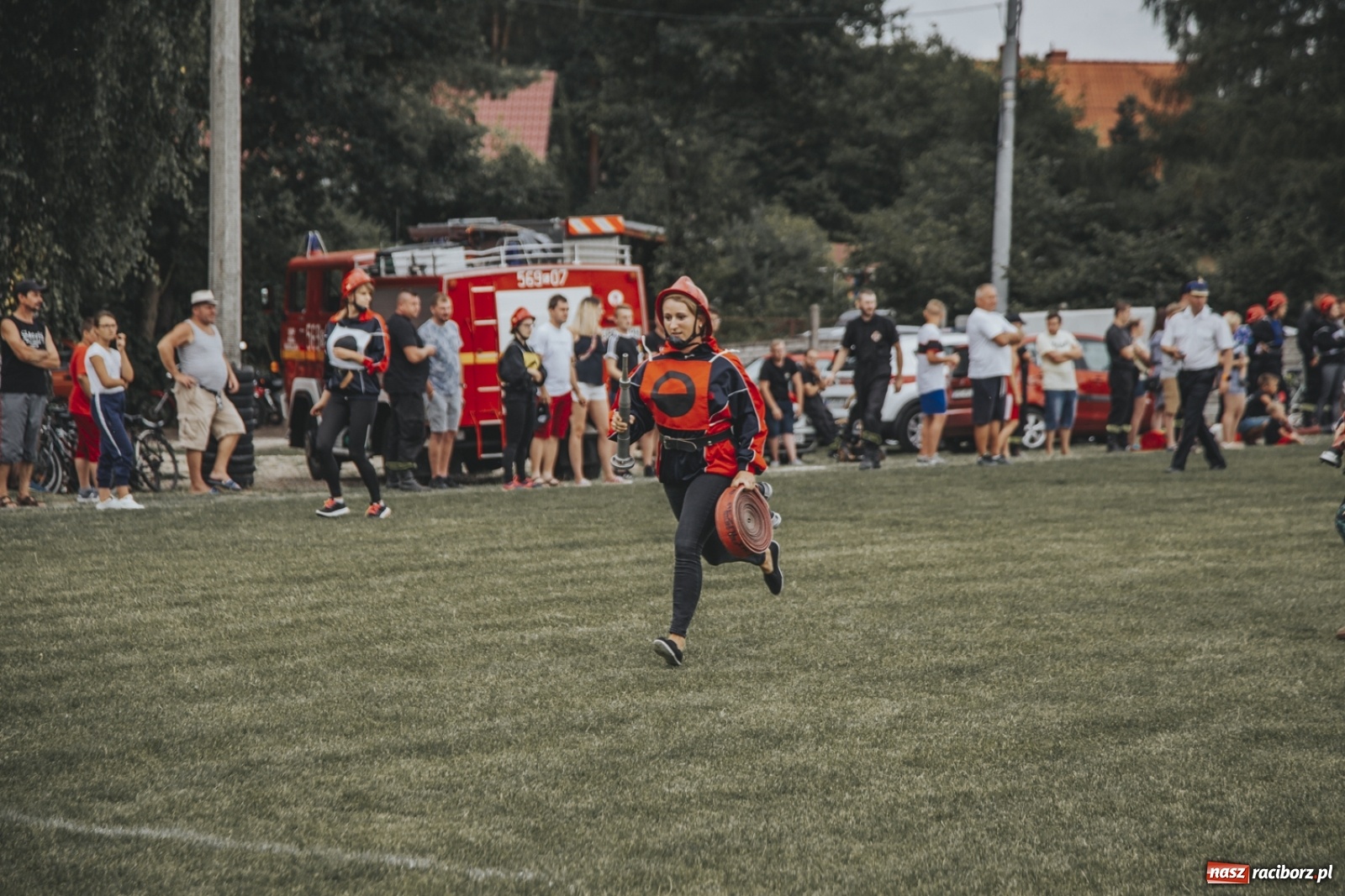 Zdjęcie w galerii na portalu naszraciborz.pl: Budziska o krok przez Rudą. Zawody sportowo-pożarnicze gminy Kuźnia Raciborska [FOTO] i [WIDEO] wiadomości z regionu
