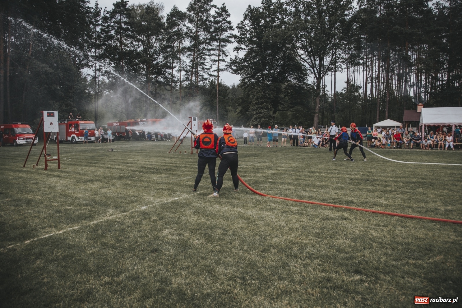 Zdjęcie w galerii na portalu naszraciborz.pl: Budziska o krok przez Rudą. Zawody sportowo-pożarnicze gminy Kuźnia Raciborska [FOTO] i [WIDEO] wiadomości z regionu
