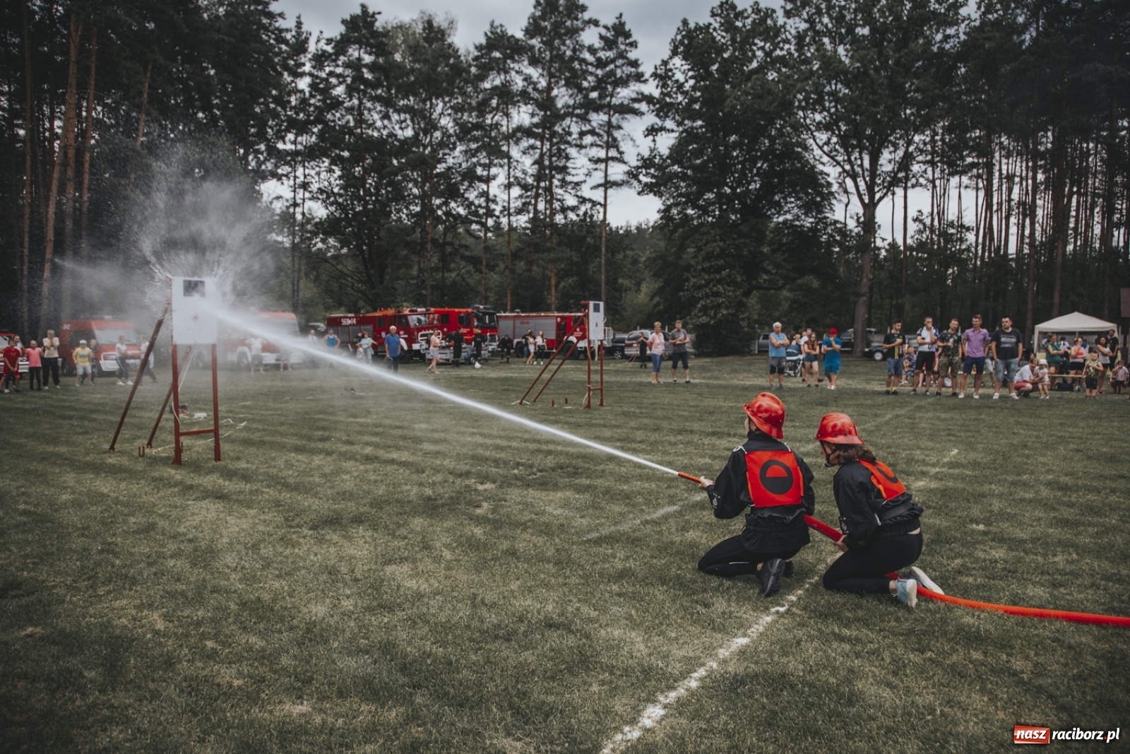 Zdjęcie w galerii na portalu naszraciborz.pl: Budziska o krok przez Rudą. Zawody sportowo-pożarnicze gminy Kuźnia Raciborska [FOTO] i [WIDEO] wiadomości z regionu