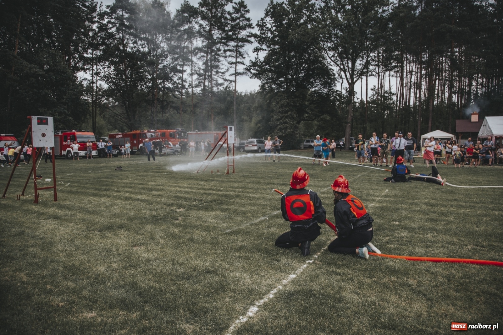 Zdjęcie w galerii na portalu naszraciborz.pl: Budziska o krok przez Rudą. Zawody sportowo-pożarnicze gminy Kuźnia Raciborska [FOTO] i [WIDEO] wiadomości z regionu