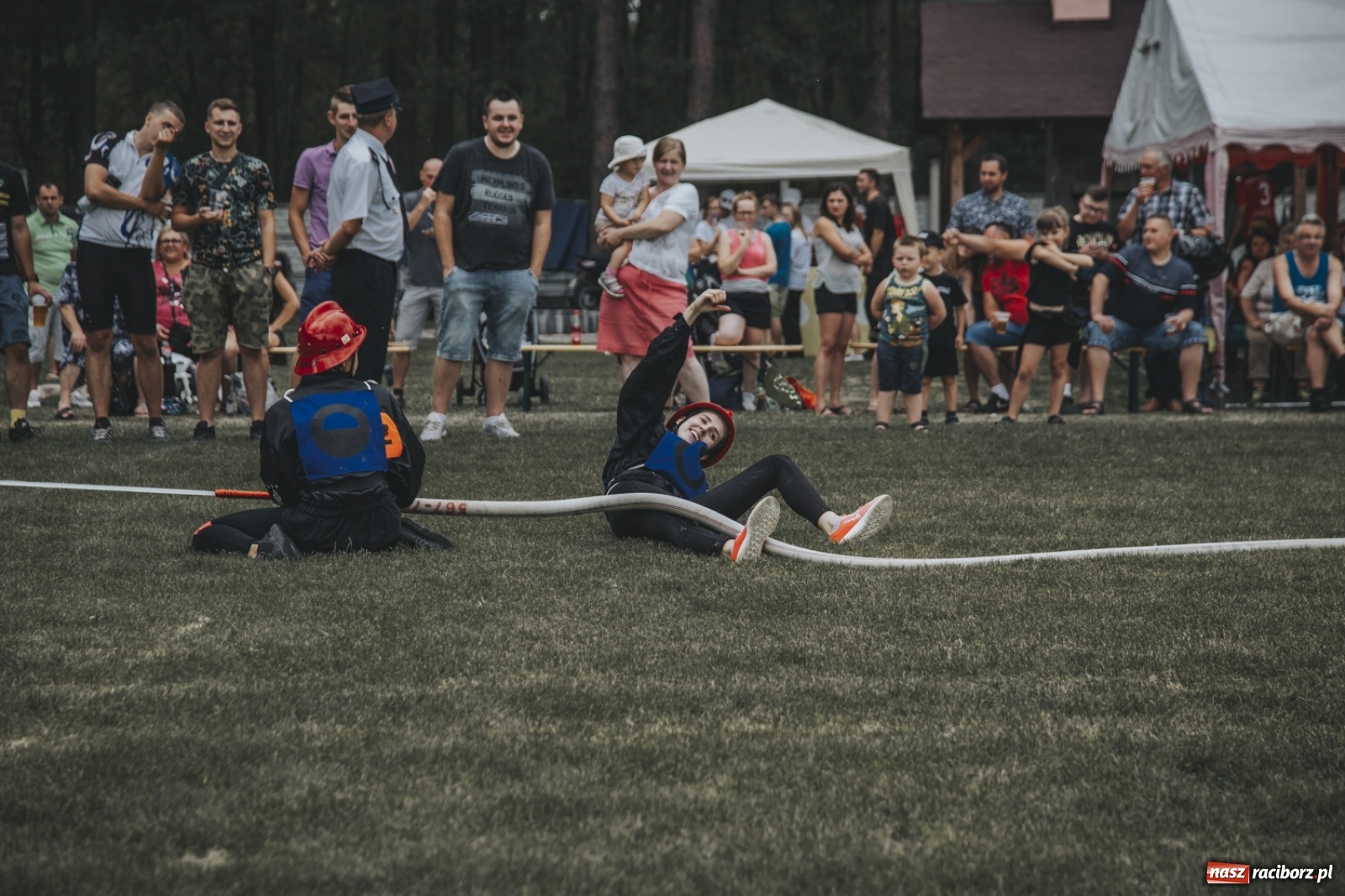 Zdjęcie w galerii na portalu naszraciborz.pl: Budziska o krok przez Rudą. Zawody sportowo-pożarnicze gminy Kuźnia Raciborska [FOTO] i [WIDEO] wiadomości z regionu