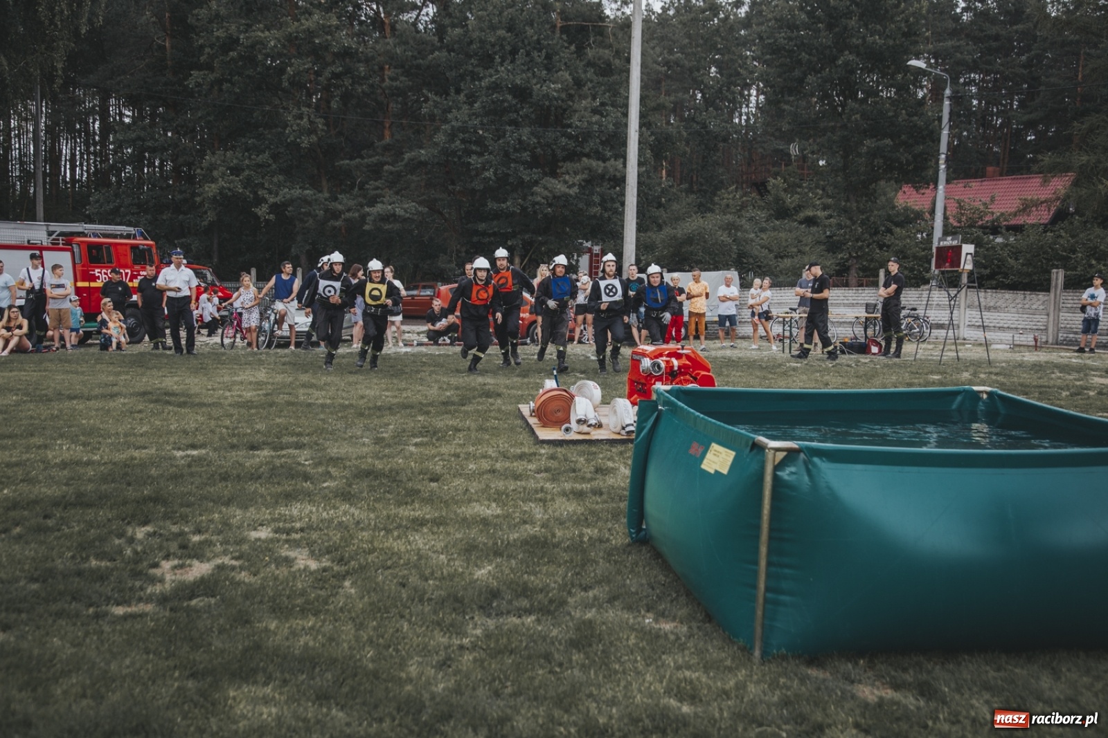 Zdjęcie w galerii na portalu naszraciborz.pl: Budziska o krok przez Rudą. Zawody sportowo-pożarnicze gminy Kuźnia Raciborska [FOTO] i [WIDEO] wiadomości z regionu