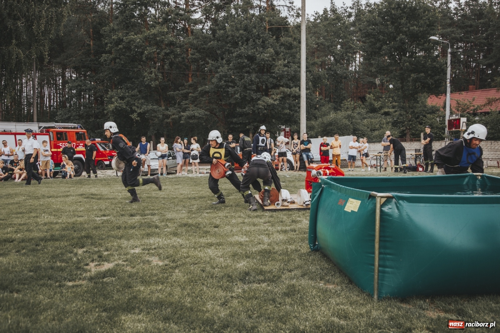Zdjęcie w galerii na portalu naszraciborz.pl: Budziska o krok przez Rudą. Zawody sportowo-pożarnicze gminy Kuźnia Raciborska [FOTO] i [WIDEO] wiadomości z regionu