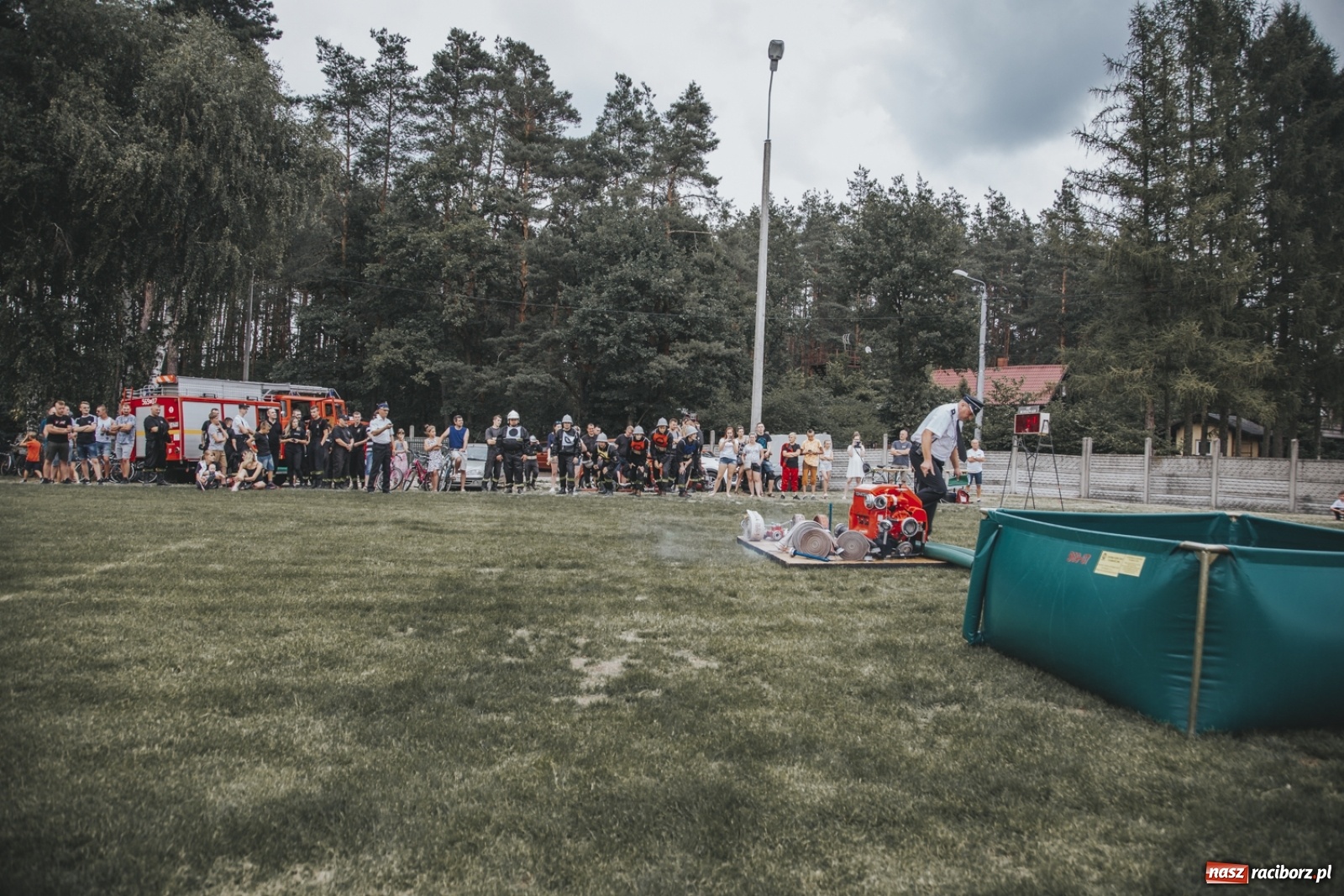 Zdjęcie w galerii na portalu naszraciborz.pl: Budziska o krok przez Rudą. Zawody sportowo-pożarnicze gminy Kuźnia Raciborska [FOTO] i [WIDEO] wiadomości z regionu