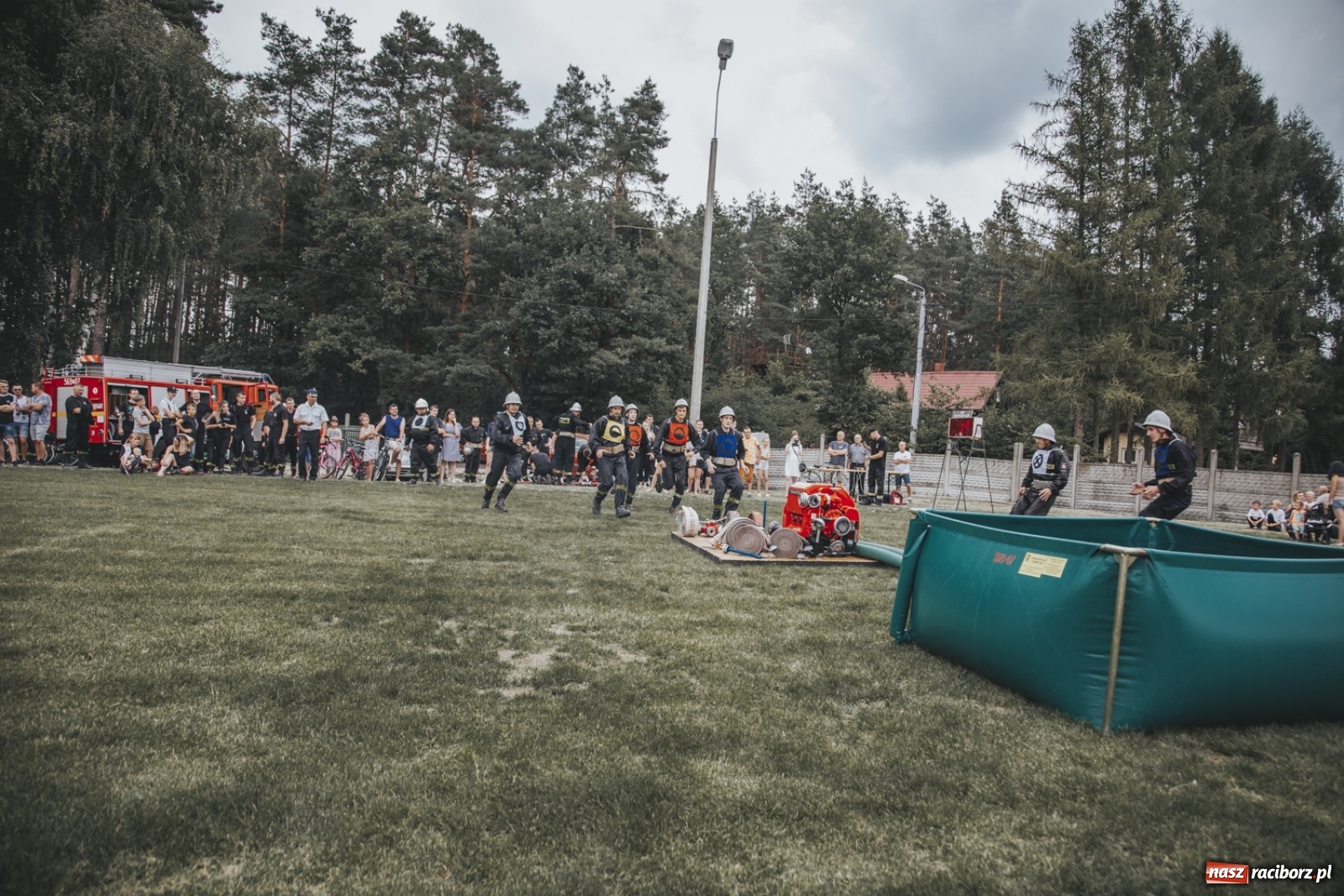 Zdjęcie w galerii na portalu naszraciborz.pl: Budziska o krok przez Rudą. Zawody sportowo-pożarnicze gminy Kuźnia Raciborska [FOTO] i [WIDEO] wiadomości z regionu