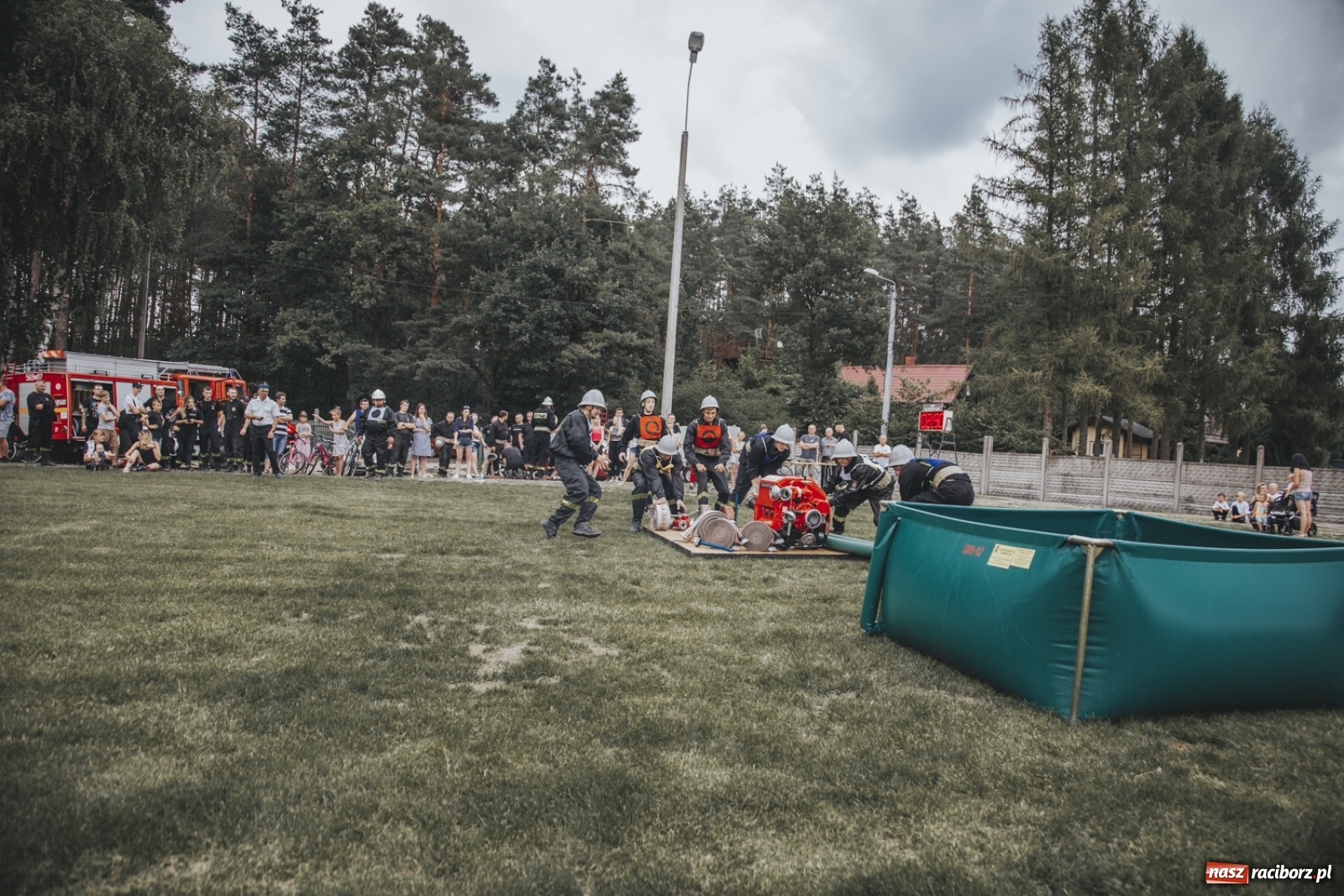 Zdjęcie w galerii na portalu naszraciborz.pl: Budziska o krok przez Rudą. Zawody sportowo-pożarnicze gminy Kuźnia Raciborska [FOTO] i [WIDEO] wiadomości z regionu