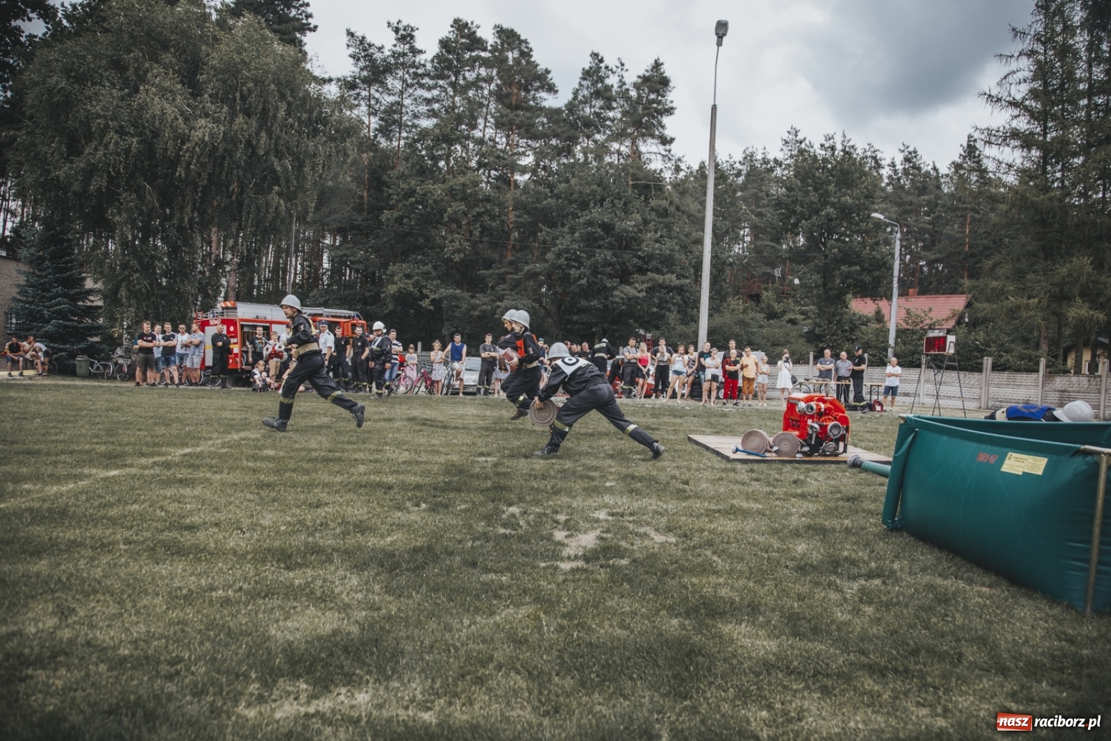 Zdjęcie w galerii na portalu naszraciborz.pl: Budziska o krok przez Rudą. Zawody sportowo-pożarnicze gminy Kuźnia Raciborska [FOTO] i [WIDEO] wiadomości z regionu