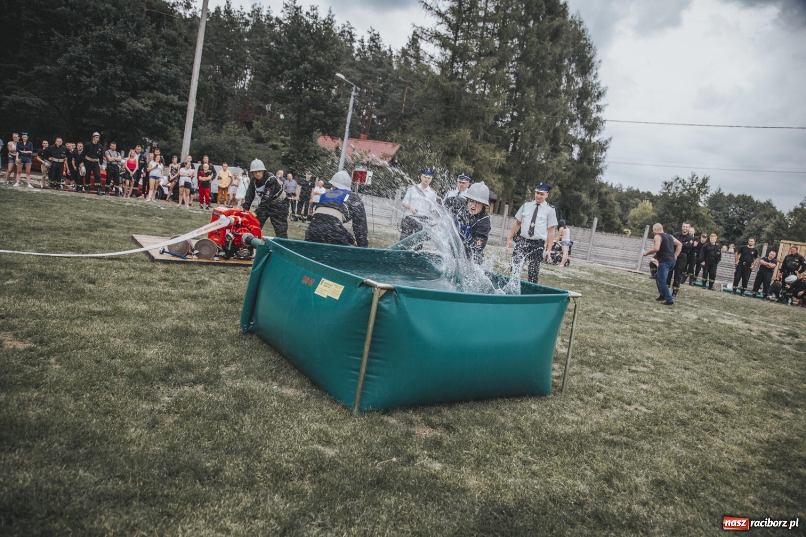 Zdjęcie w galerii na portalu naszraciborz.pl: Budziska o krok przez Rudą. Zawody sportowo-pożarnicze gminy Kuźnia Raciborska [FOTO] i [WIDEO] wiadomości z regionu