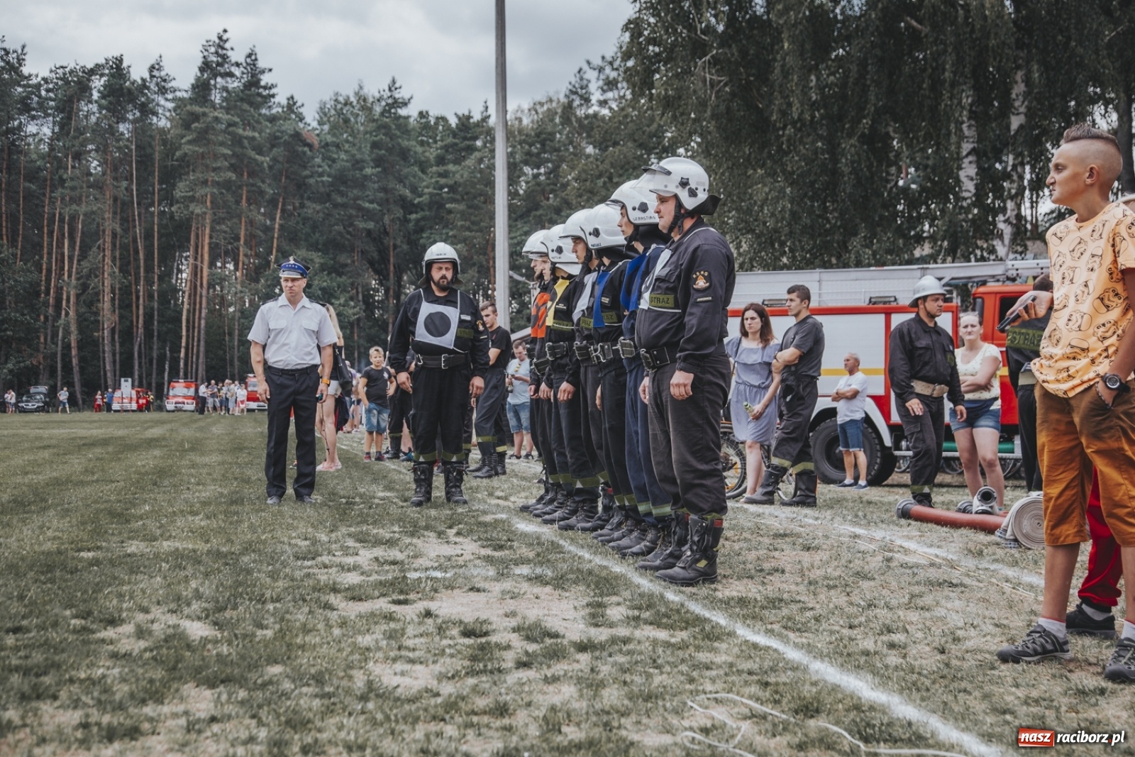 Zdjęcie w galerii na portalu naszraciborz.pl: Budziska o krok przez Rudą. Zawody sportowo-pożarnicze gminy Kuźnia Raciborska [FOTO] i [WIDEO] wiadomości z regionu