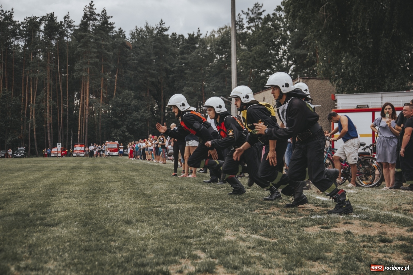Zdjęcie w galerii na portalu naszraciborz.pl: Budziska o krok przez Rudą. Zawody sportowo-pożarnicze gminy Kuźnia Raciborska [FOTO] i [WIDEO] wiadomości z regionu