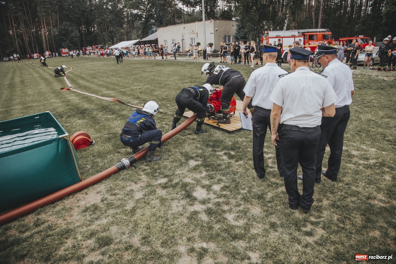 Zdjęcie w galerii na portalu naszraciborz.pl: Budziska o krok przez Rudą. Zawody sportowo-pożarnicze gminy Kuźnia Raciborska [FOTO] i [WIDEO] wiadomości z regionu