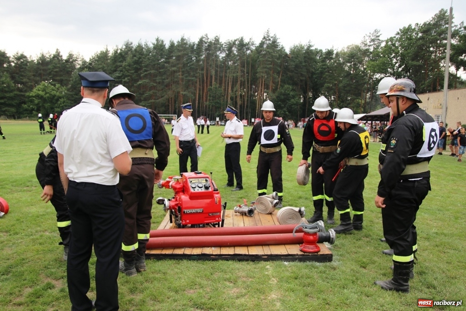 Zdjęcie w galerii na portalu naszraciborz.pl: Budziska o krok przez Rudą. Zawody sportowo-pożarnicze gminy Kuźnia Raciborska [FOTO] i [WIDEO] wiadomości z regionu