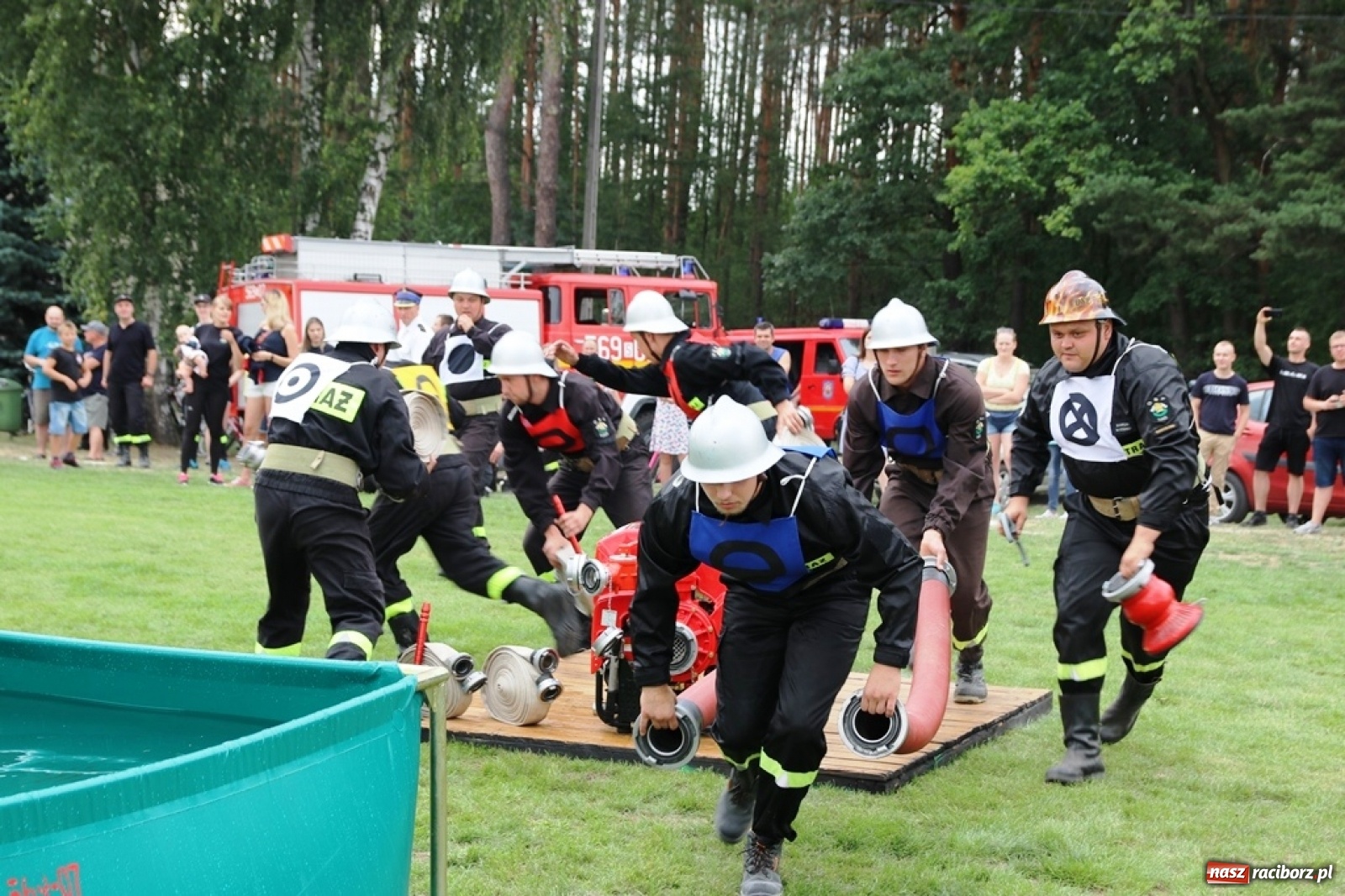 Zdjęcie w galerii na portalu naszraciborz.pl: Budziska o krok przez Rudą. Zawody sportowo-pożarnicze gminy Kuźnia Raciborska [FOTO] i [WIDEO] wiadomości z regionu