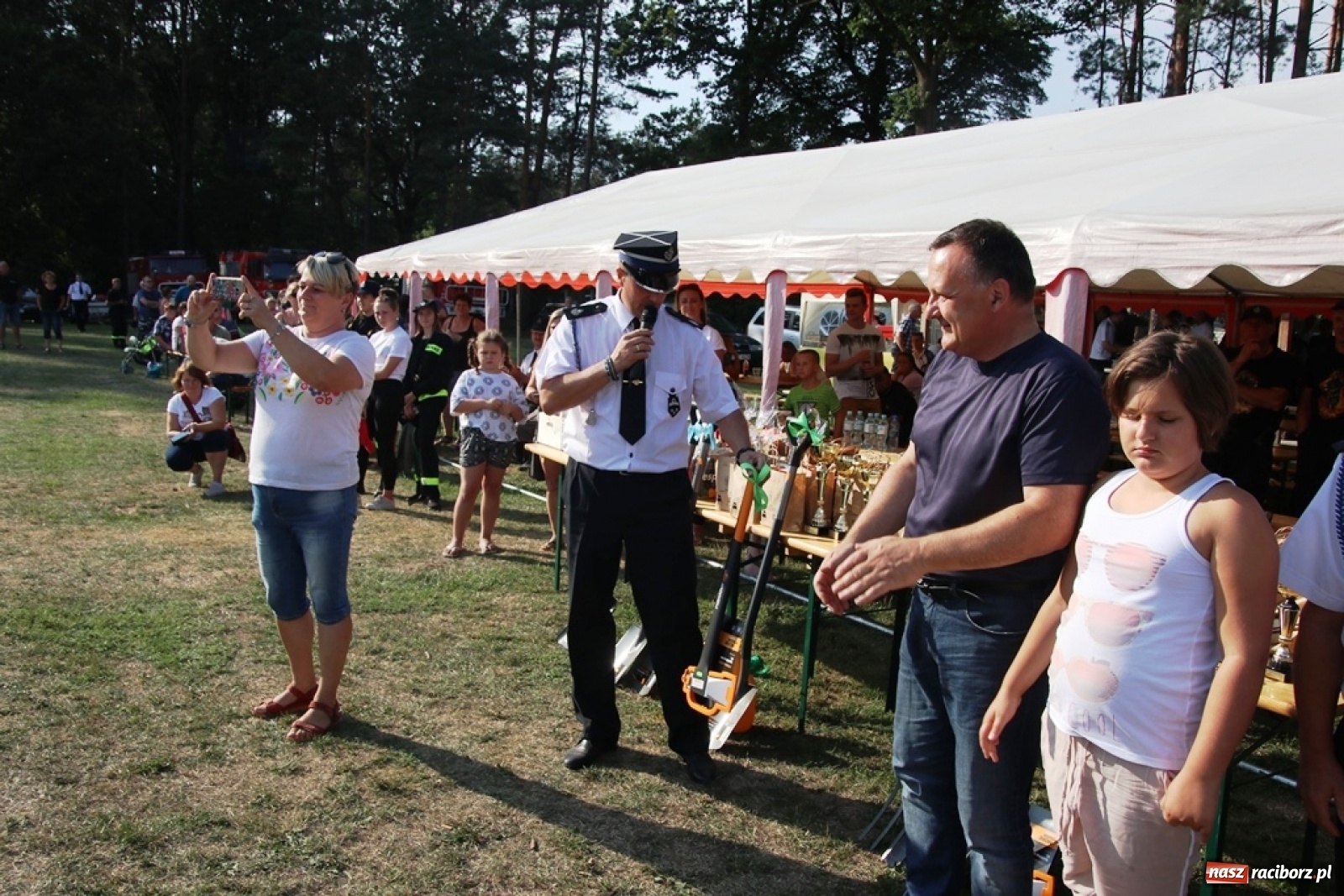 Zdjęcie w galerii na portalu naszraciborz.pl: Budziska o krok przez Rudą. Zawody sportowo-pożarnicze gminy Kuźnia Raciborska [FOTO] i [WIDEO] wiadomości z regionu