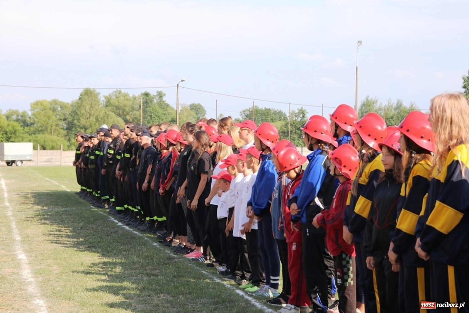 Zdjęcie w galerii na portalu naszraciborz.pl: Budziska o krok przez Rudą. Zawody sportowo-pożarnicze gminy Kuźnia Raciborska [FOTO] i [WIDEO] wiadomości z regionu