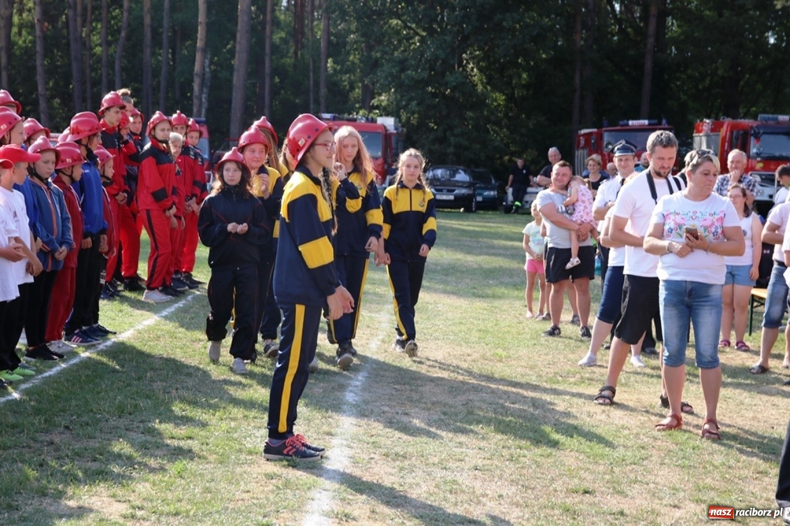 Zdjęcie w galerii na portalu naszraciborz.pl: Budziska o krok przez Rudą. Zawody sportowo-pożarnicze gminy Kuźnia Raciborska [FOTO] i [WIDEO] wiadomości z regionu