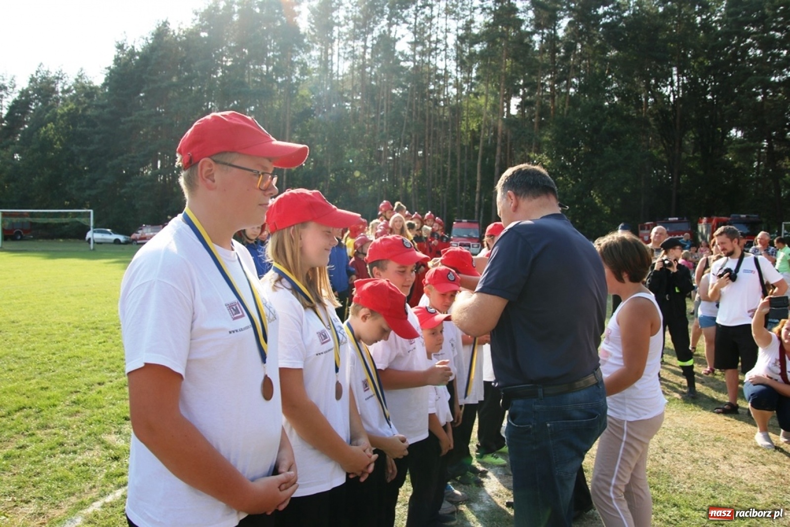 Zdjęcie w galerii na portalu naszraciborz.pl: Budziska o krok przez Rudą. Zawody sportowo-pożarnicze gminy Kuźnia Raciborska [FOTO] i [WIDEO] wiadomości z regionu