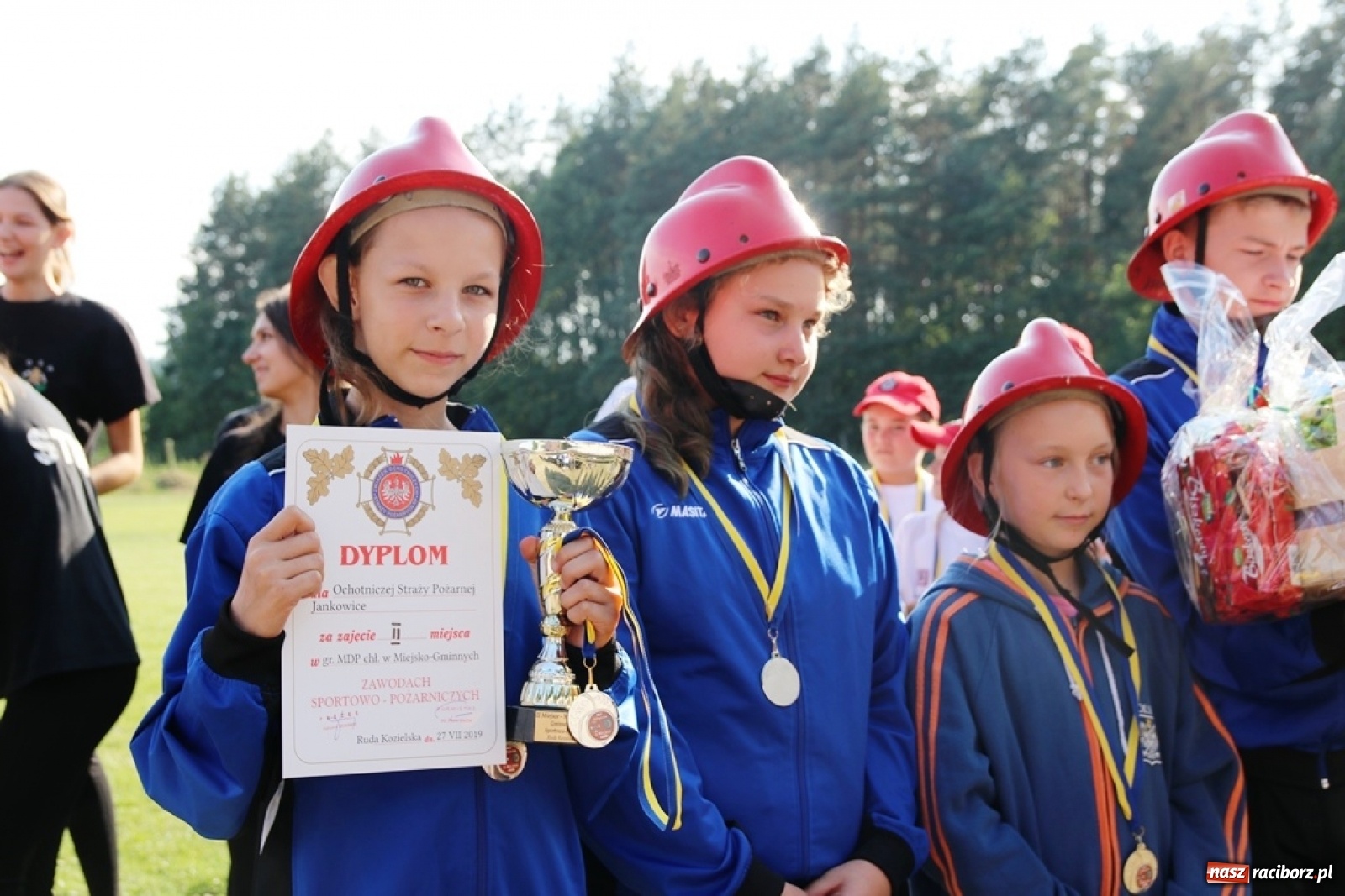 Zdjęcie w galerii na portalu naszraciborz.pl: Budziska o krok przez Rudą. Zawody sportowo-pożarnicze gminy Kuźnia Raciborska [FOTO] i [WIDEO] wiadomości z regionu