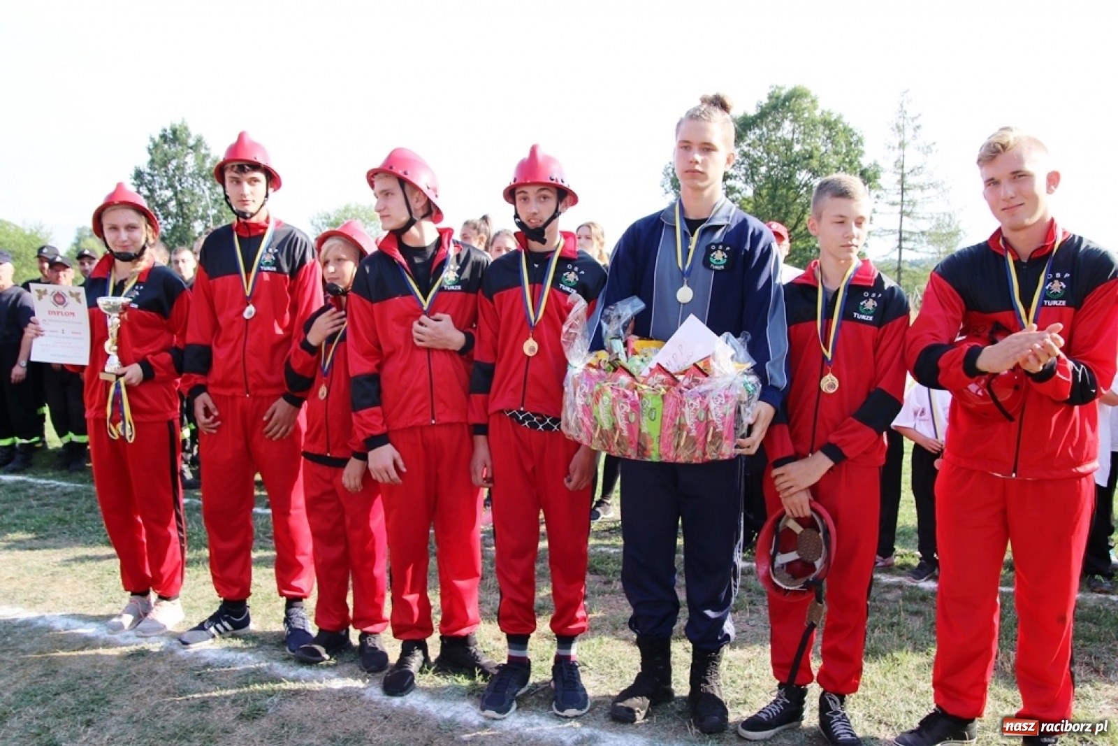 Zdjęcie w galerii na portalu naszraciborz.pl: Budziska o krok przez Rudą. Zawody sportowo-pożarnicze gminy Kuźnia Raciborska [FOTO] i [WIDEO] wiadomości z regionu