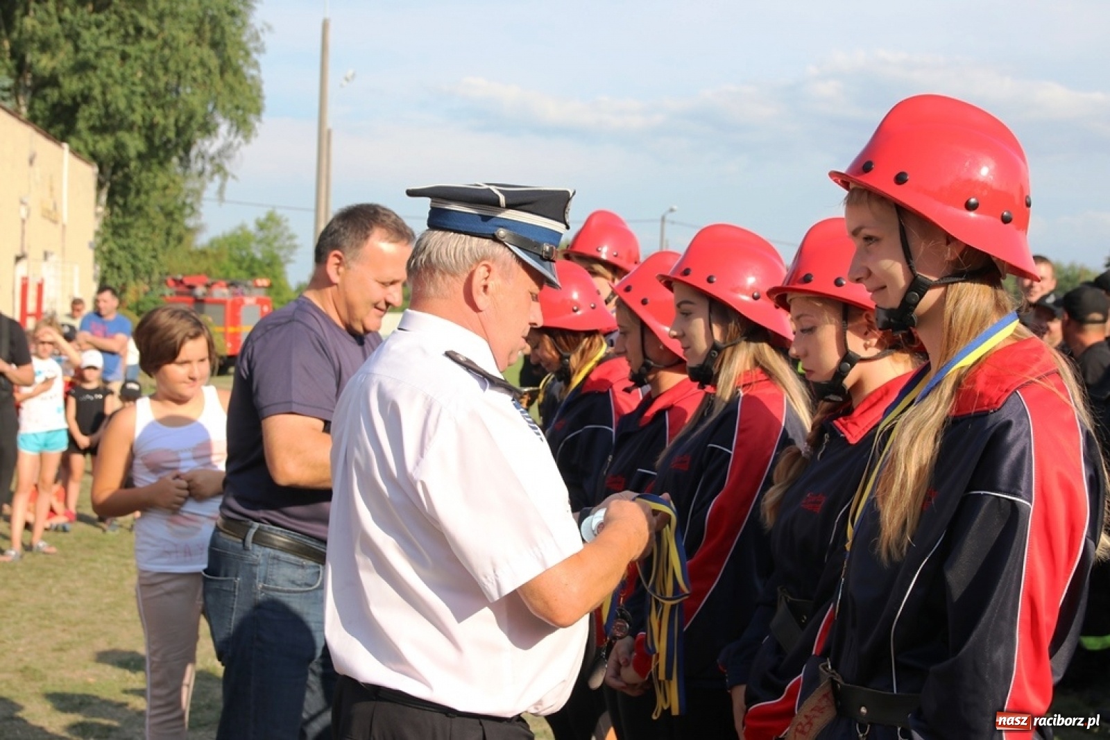Zdjęcie w galerii na portalu naszraciborz.pl: Budziska o krok przez Rudą. Zawody sportowo-pożarnicze gminy Kuźnia Raciborska [FOTO] i [WIDEO] wiadomości z regionu
