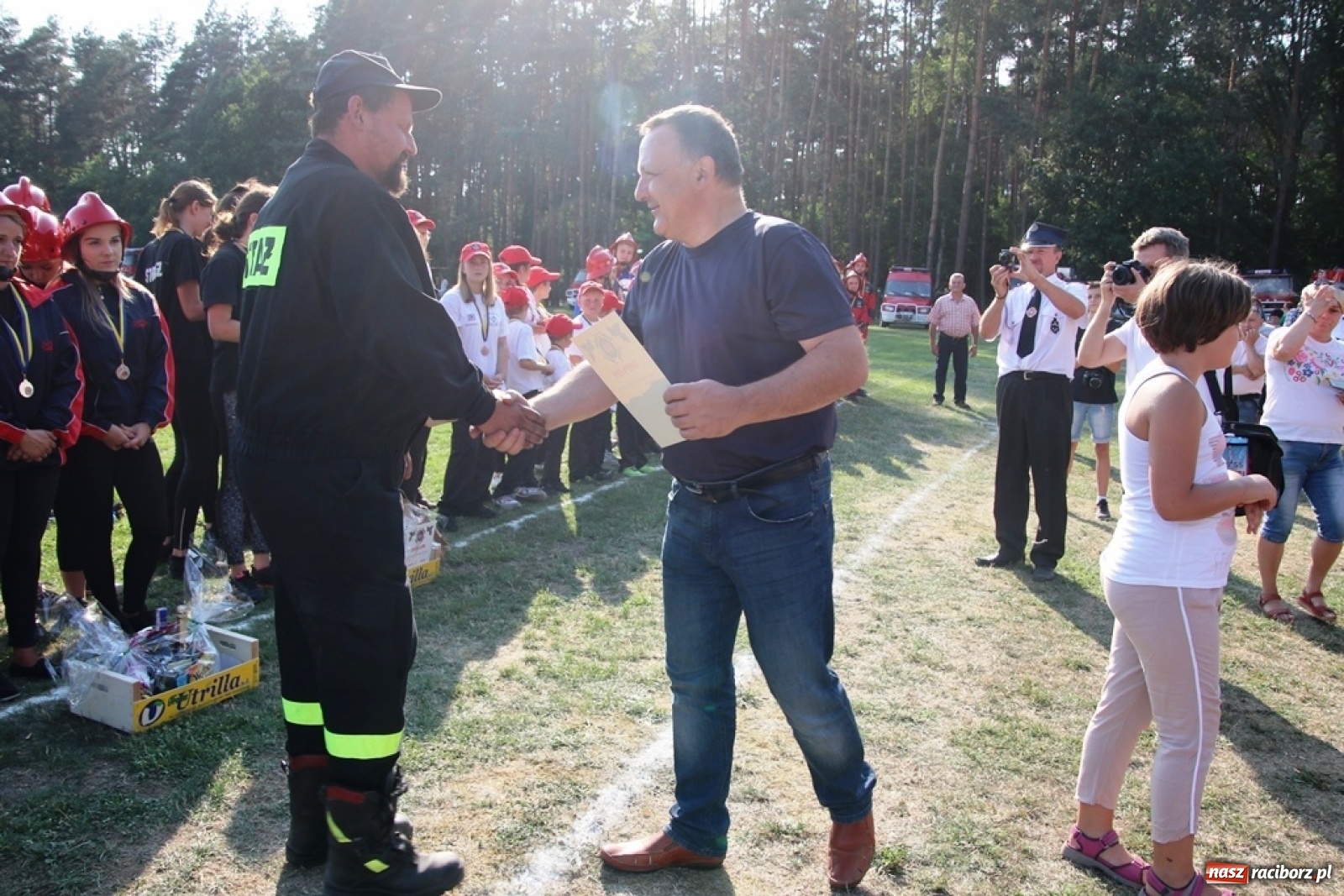 Zdjęcie w galerii na portalu naszraciborz.pl: Budziska o krok przez Rudą. Zawody sportowo-pożarnicze gminy Kuźnia Raciborska [FOTO] i [WIDEO] wiadomości z regionu