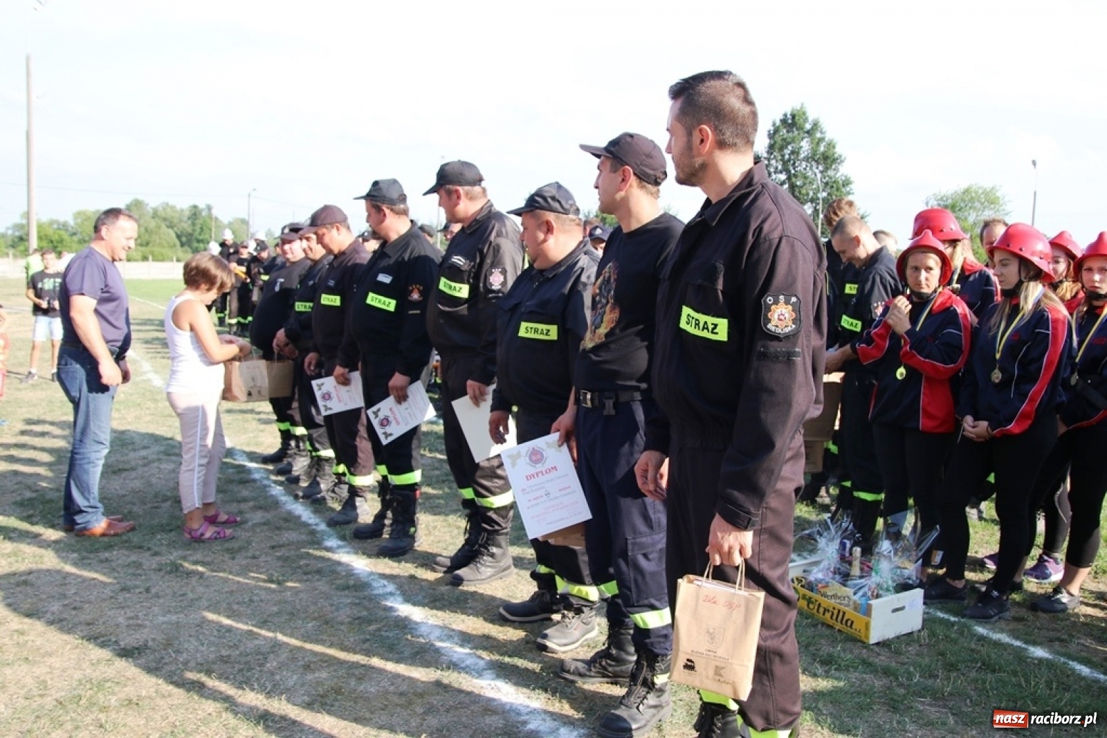 Zdjęcie w galerii na portalu naszraciborz.pl: Budziska o krok przez Rudą. Zawody sportowo-pożarnicze gminy Kuźnia Raciborska [FOTO] i [WIDEO] wiadomości z regionu