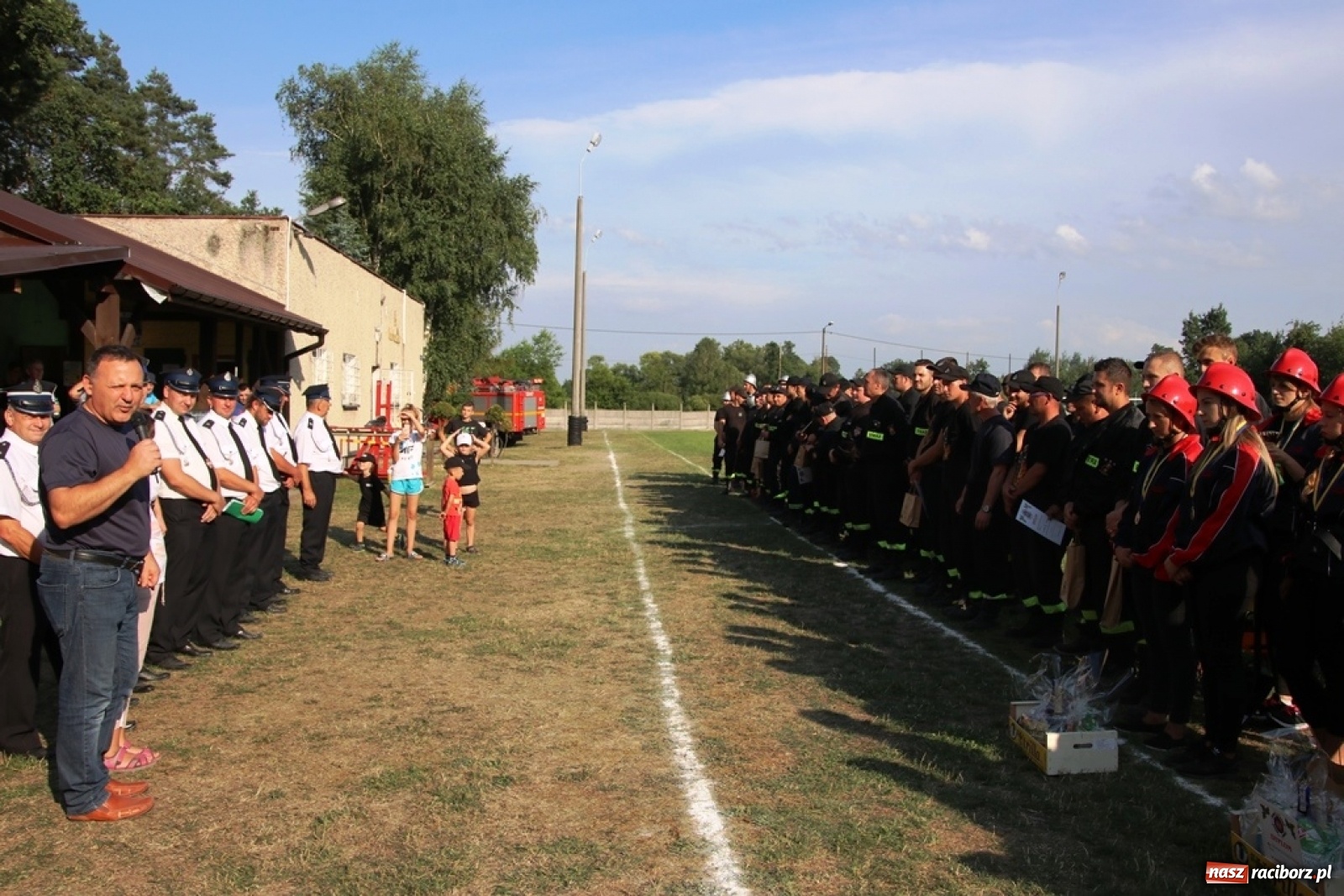 Zdjęcie w galerii na portalu naszraciborz.pl: Budziska o krok przez Rudą. Zawody sportowo-pożarnicze gminy Kuźnia Raciborska [FOTO] i [WIDEO] wiadomości z regionu