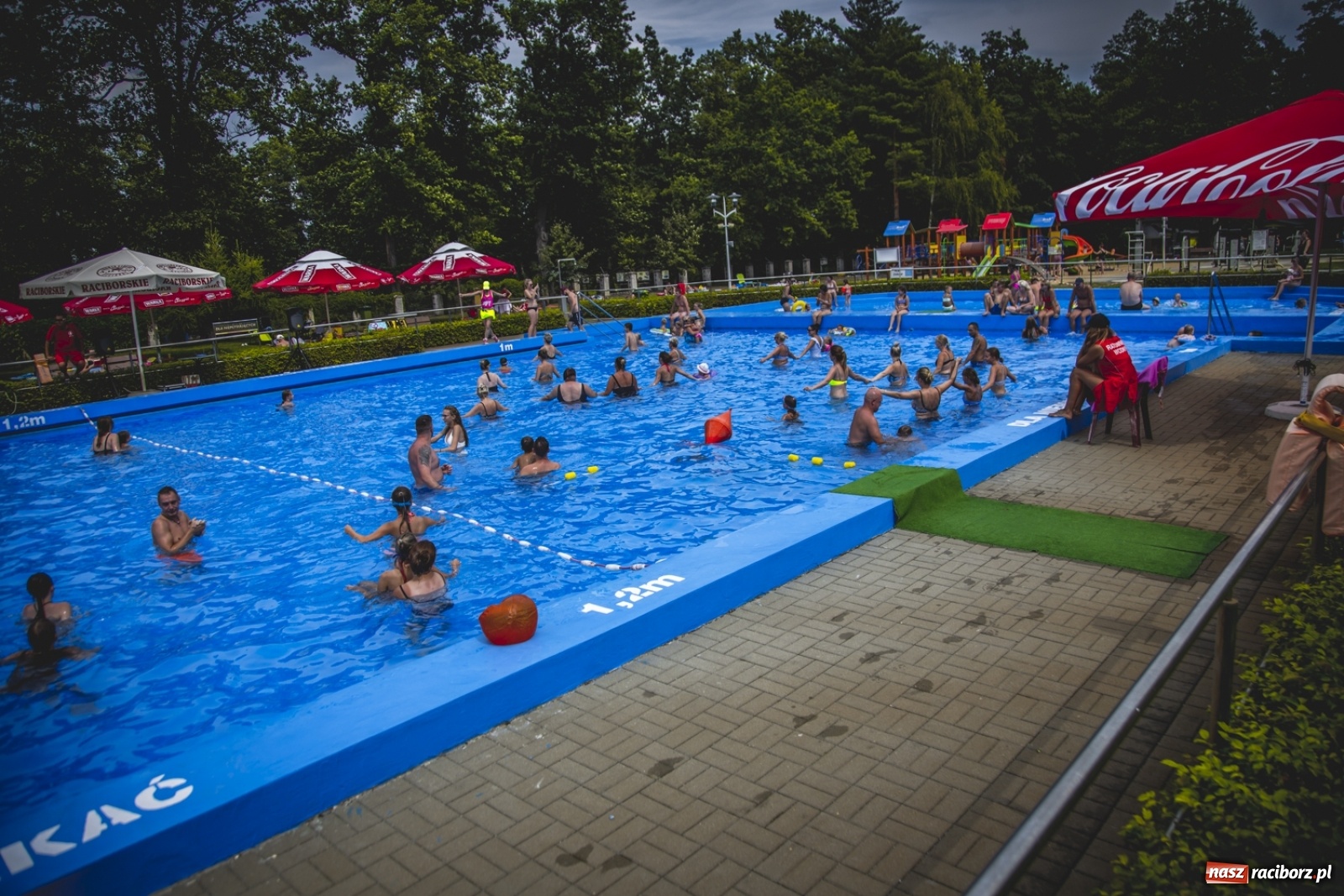 Zdjęcie w galerii na portalu naszraciborz.pl: To już ostatni sezon basenu w Szymocicach wiadomości z regionu