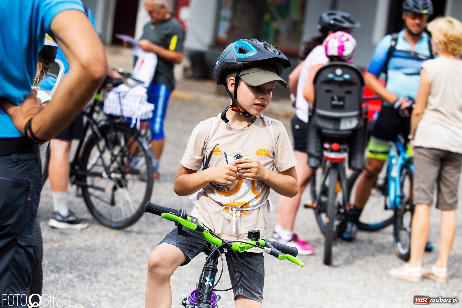 Zdjęcie w galerii na portalu naszraciborz.pl: Tropem zjaw na rowerze. Rajd rowerowy w Krzanowicach wiadomości z regionu