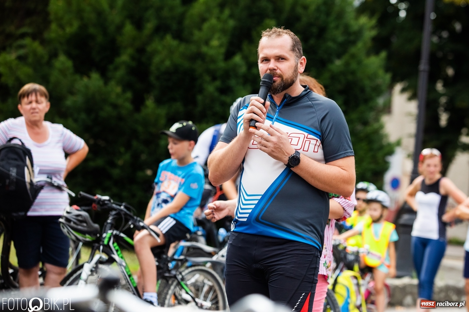 Zdjęcie w galerii na portalu naszraciborz.pl: Tropem zjaw na rowerze. Rajd rowerowy w Krzanowicach wiadomości z regionu