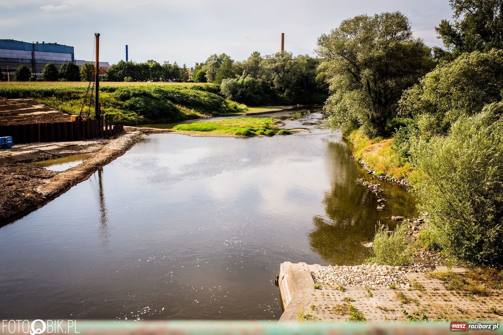 Zdjęcie w galerii na portalu naszraciborz.pl: Będzie pożegnanie ze śluzą za Rafako [FOTO] wiadomości z regionu