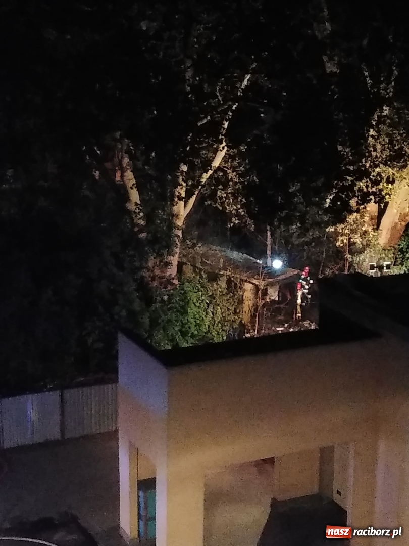 Zdjęcie w galerii na portalu naszraciborz.pl: Podpalenie przy szpitalu i zerwana linia  wiadomości z regionu