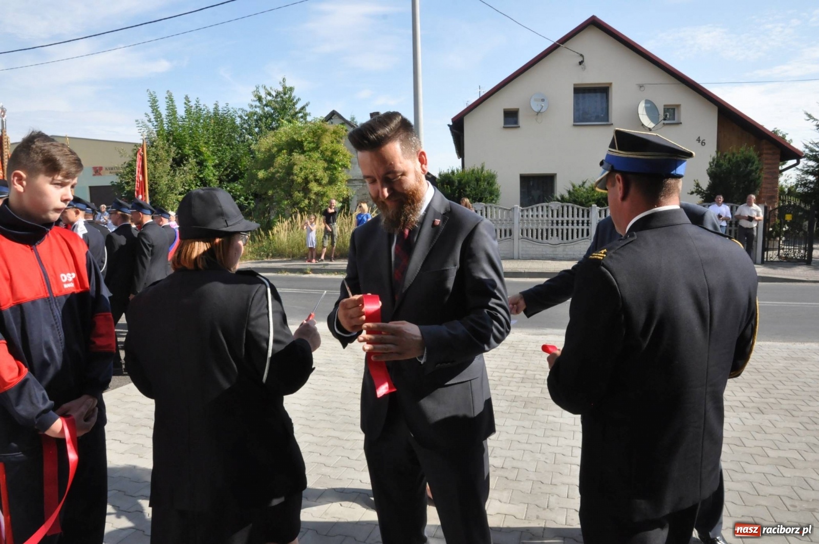 Zdjęcie w galerii na portalu naszraciborz.pl: Nowa remiza, nowy wóz. Wymarzone 130. urodziny OSP Maków [FOTO] i [WIDEO] wiadomości z regionu