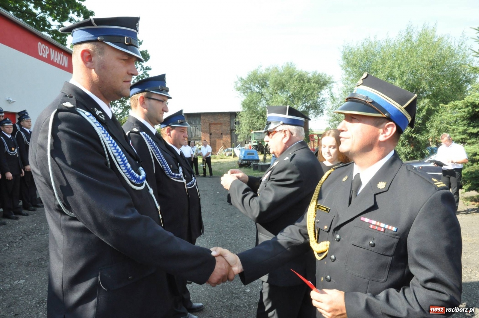 Zdjęcie w galerii na portalu naszraciborz.pl: Nowa remiza, nowy wóz. Wymarzone 130. urodziny OSP Maków [FOTO] i [WIDEO] wiadomości z regionu