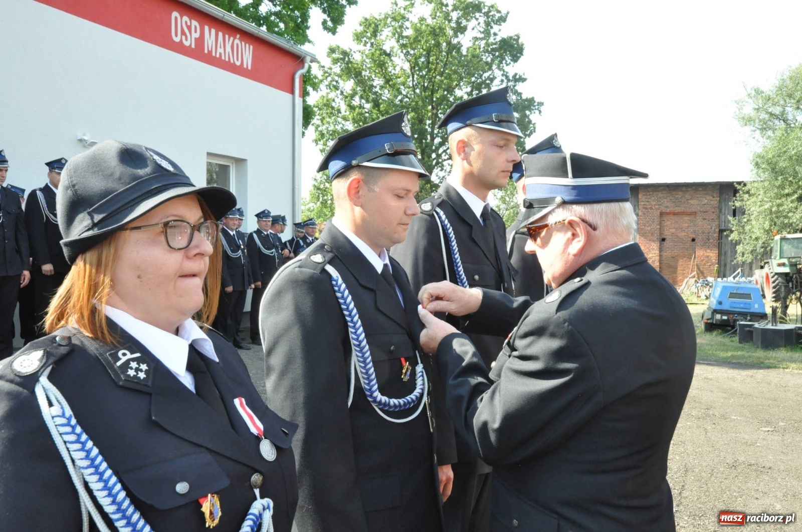 Zdjęcie w galerii na portalu naszraciborz.pl: Nowa remiza, nowy wóz. Wymarzone 130. urodziny OSP Maków [FOTO] i [WIDEO] wiadomości z regionu