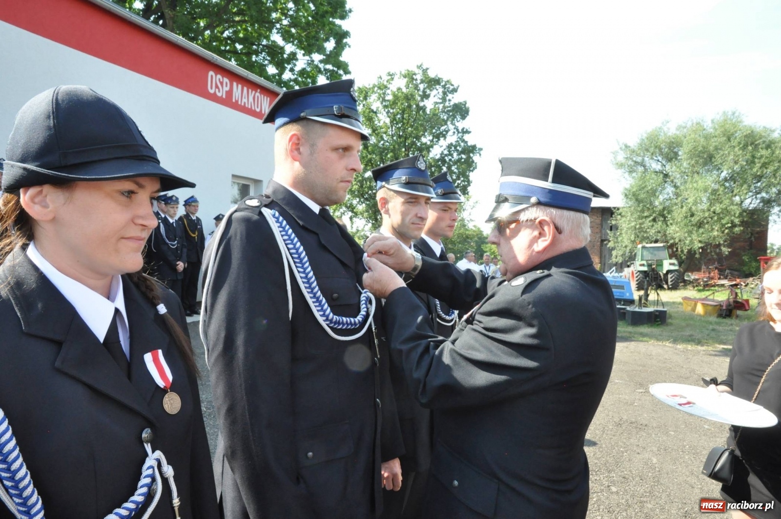Zdjęcie w galerii na portalu naszraciborz.pl: Nowa remiza, nowy wóz. Wymarzone 130. urodziny OSP Maków [FOTO] i [WIDEO] wiadomości z regionu