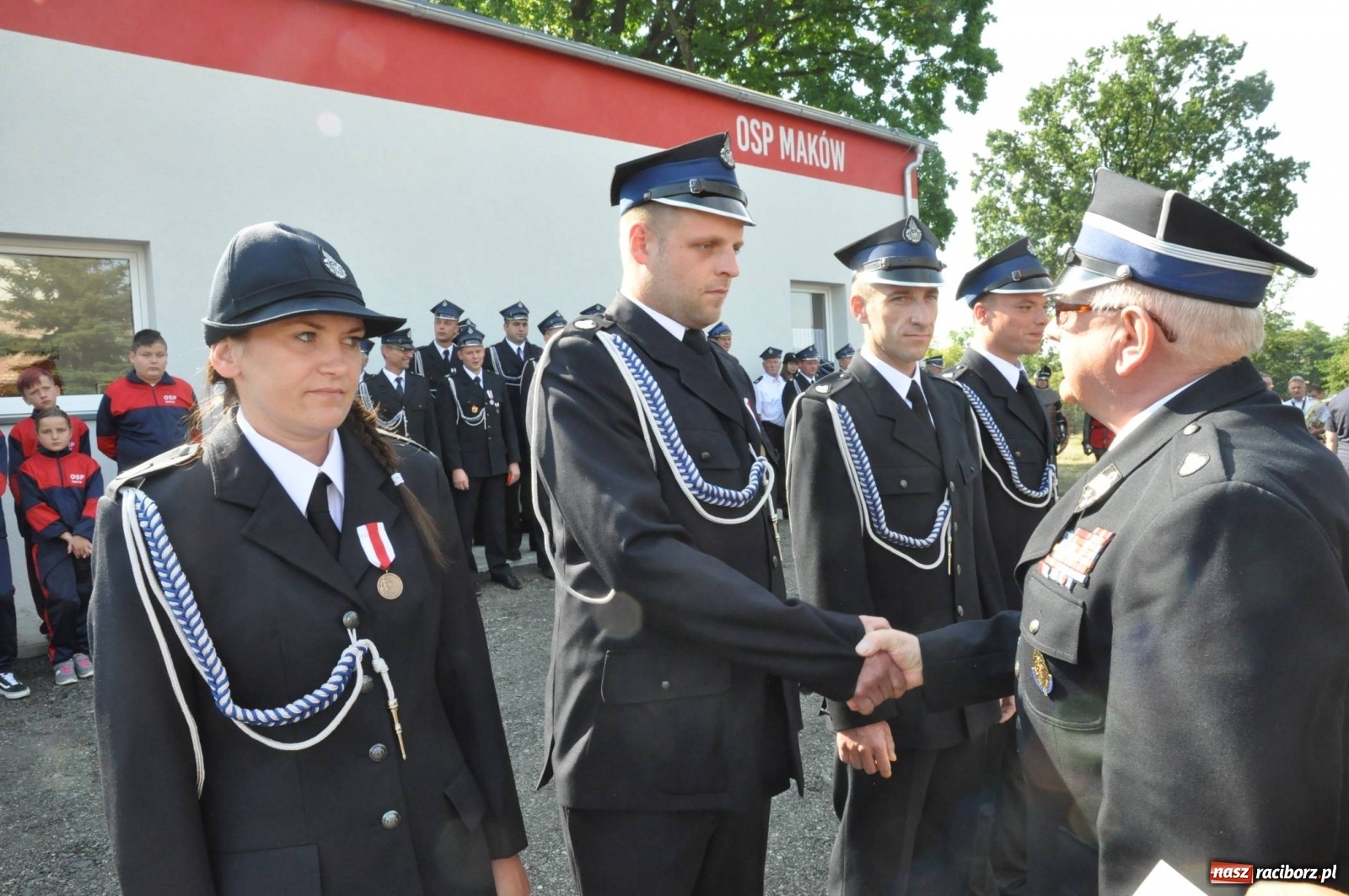 Zdjęcie w galerii na portalu naszraciborz.pl: Nowa remiza, nowy wóz. Wymarzone 130. urodziny OSP Maków [FOTO] i [WIDEO] wiadomości z regionu