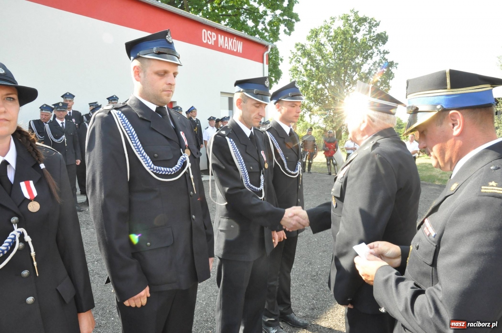 Zdjęcie w galerii na portalu naszraciborz.pl: Nowa remiza, nowy wóz. Wymarzone 130. urodziny OSP Maków [FOTO] i [WIDEO] wiadomości z regionu