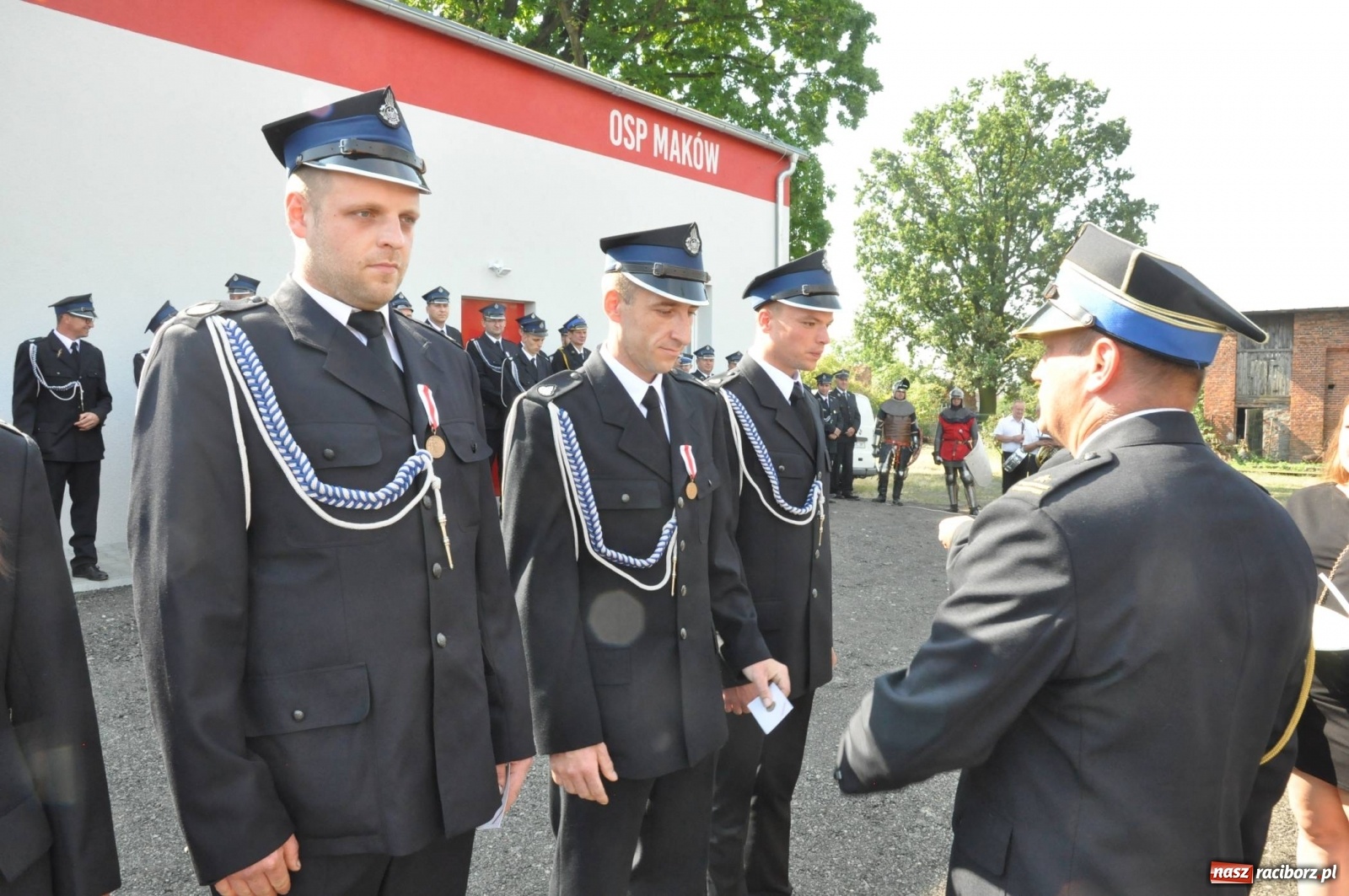 Zdjęcie w galerii na portalu naszraciborz.pl: Nowa remiza, nowy wóz. Wymarzone 130. urodziny OSP Maków [FOTO] i [WIDEO] wiadomości z regionu