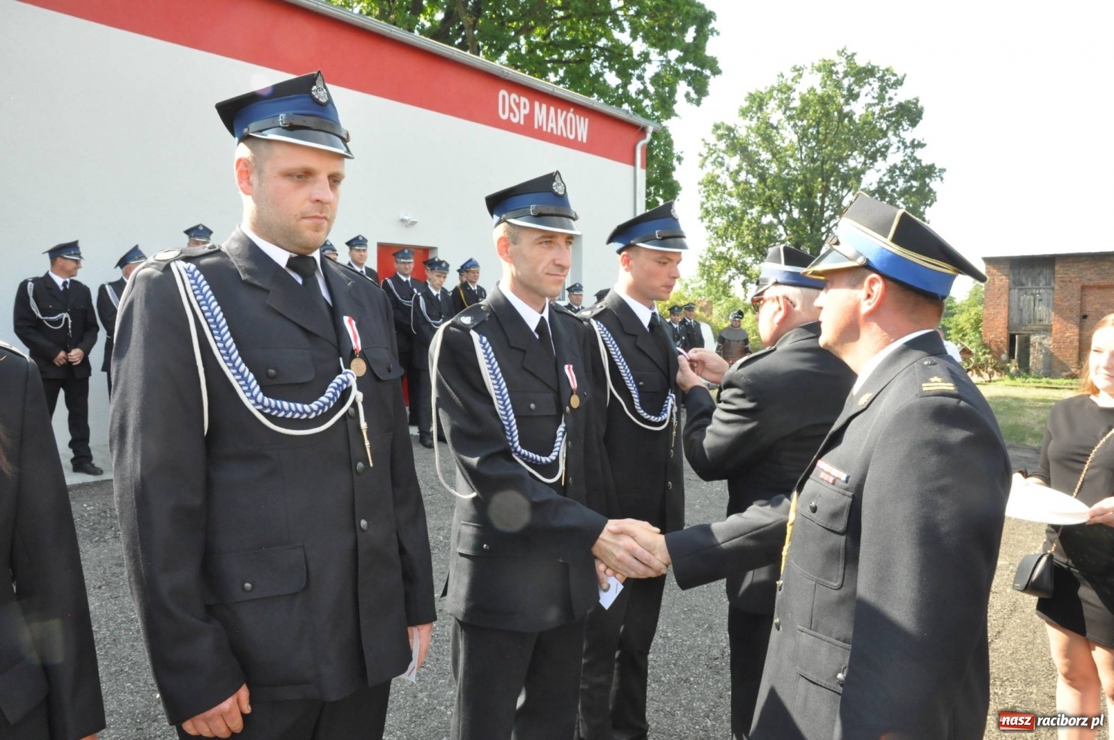 Zdjęcie w galerii na portalu naszraciborz.pl: Nowa remiza, nowy wóz. Wymarzone 130. urodziny OSP Maków [FOTO] i [WIDEO] wiadomości z regionu