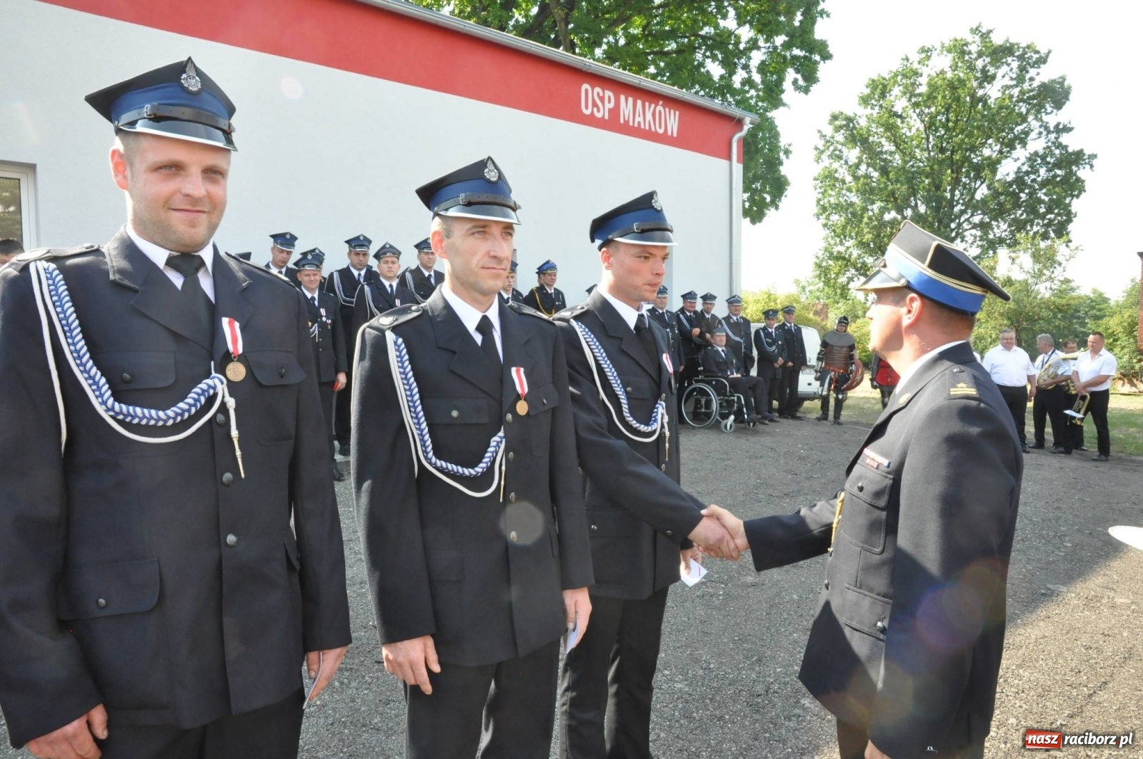 Zdjęcie w galerii na portalu naszraciborz.pl: Nowa remiza, nowy wóz. Wymarzone 130. urodziny OSP Maków [FOTO] i [WIDEO] wiadomości z regionu