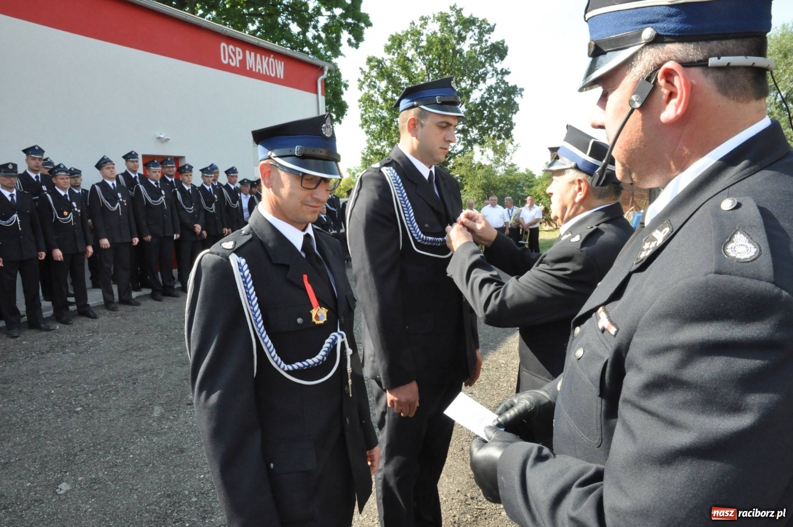 Zdjęcie w galerii na portalu naszraciborz.pl: Nowa remiza, nowy wóz. Wymarzone 130. urodziny OSP Maków [FOTO] i [WIDEO] wiadomości z regionu