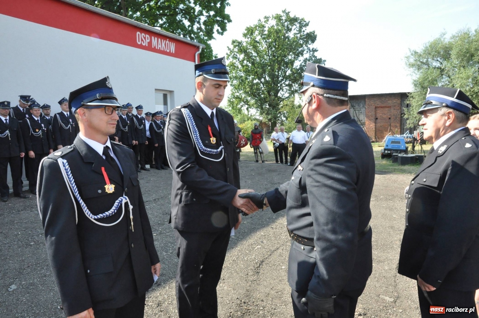 Zdjęcie w galerii na portalu naszraciborz.pl: Nowa remiza, nowy wóz. Wymarzone 130. urodziny OSP Maków [FOTO] i [WIDEO] wiadomości z regionu