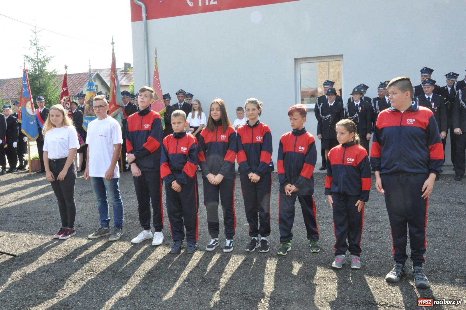 Zdjęcie w galerii na portalu naszraciborz.pl: Nowa remiza, nowy wóz. Wymarzone 130. urodziny OSP Maków [FOTO] i [WIDEO] wiadomości z regionu