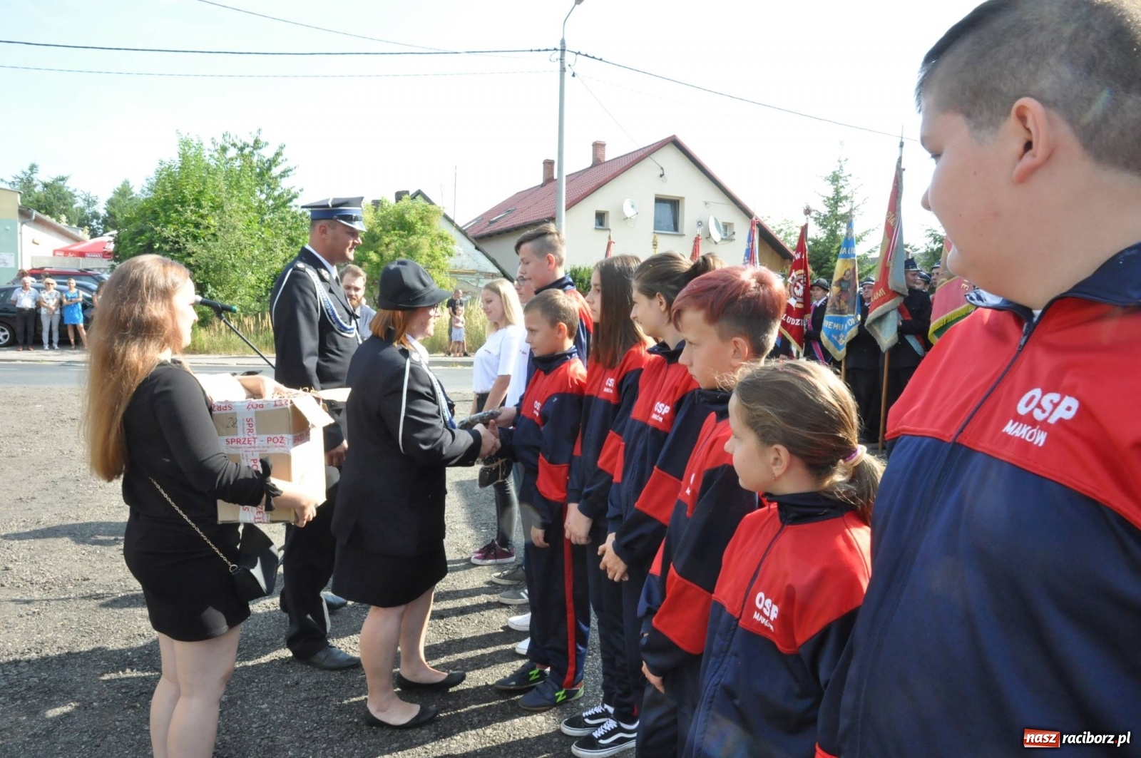Zdjęcie w galerii na portalu naszraciborz.pl: Nowa remiza, nowy wóz. Wymarzone 130. urodziny OSP Maków [FOTO] i [WIDEO] wiadomości z regionu
