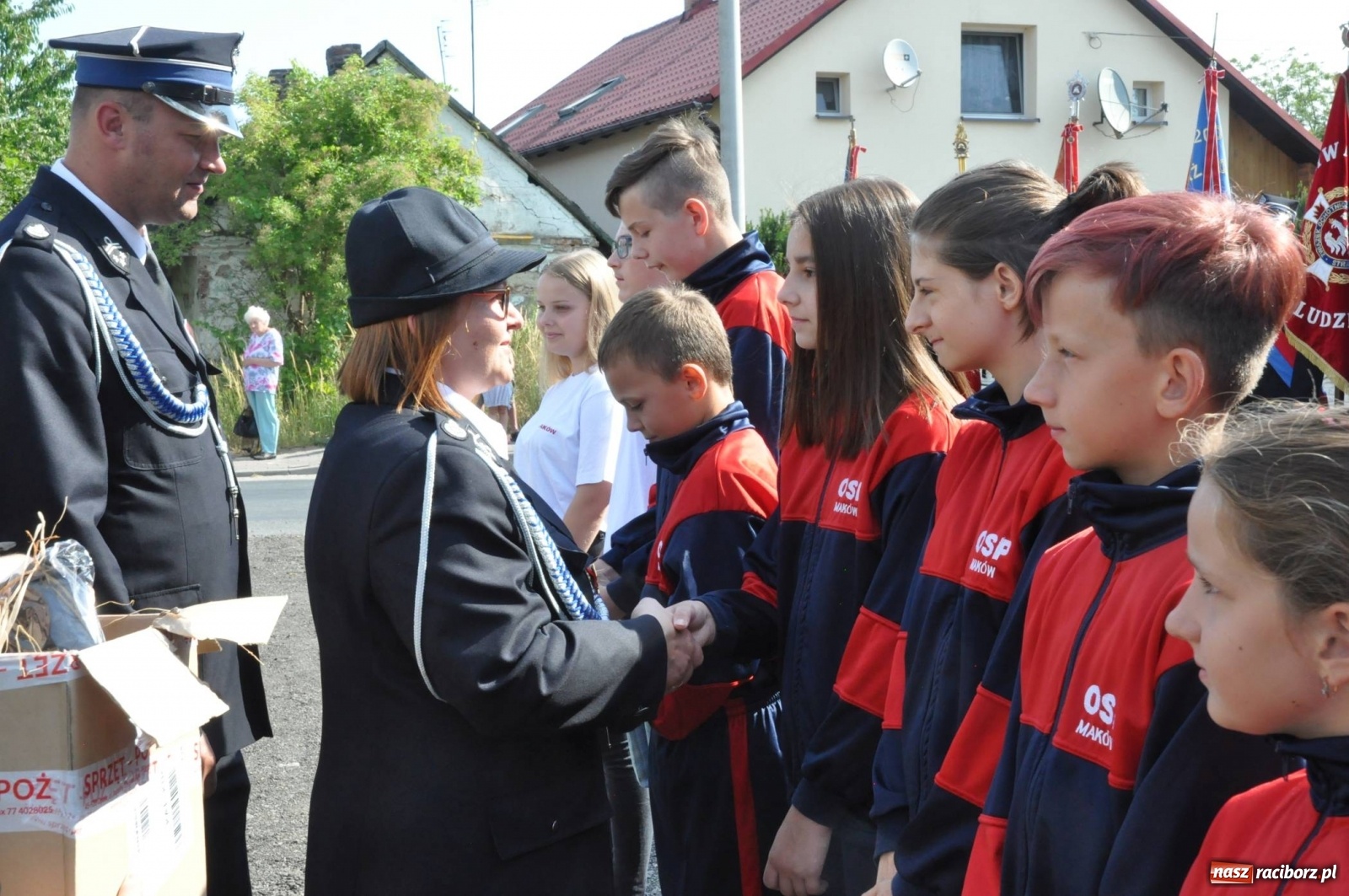 Zdjęcie w galerii na portalu naszraciborz.pl: Nowa remiza, nowy wóz. Wymarzone 130. urodziny OSP Maków [FOTO] i [WIDEO] wiadomości z regionu