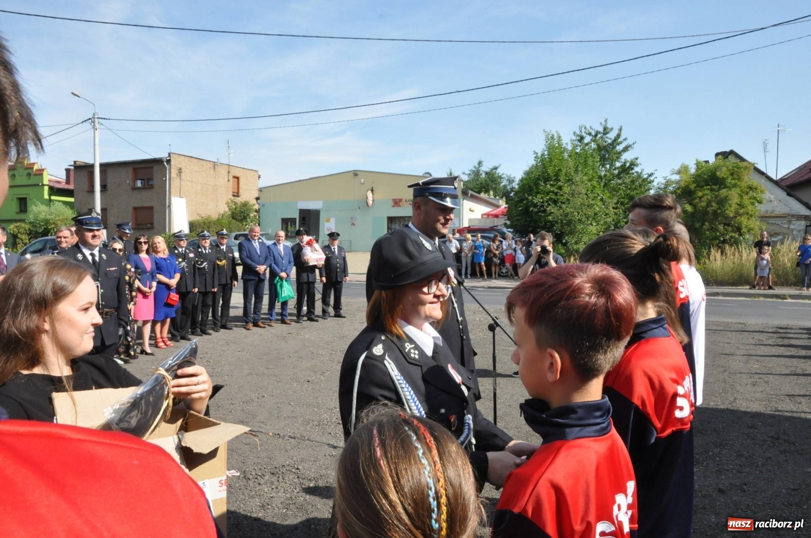 Zdjęcie w galerii na portalu naszraciborz.pl: Nowa remiza, nowy wóz. Wymarzone 130. urodziny OSP Maków [FOTO] i [WIDEO] wiadomości z regionu