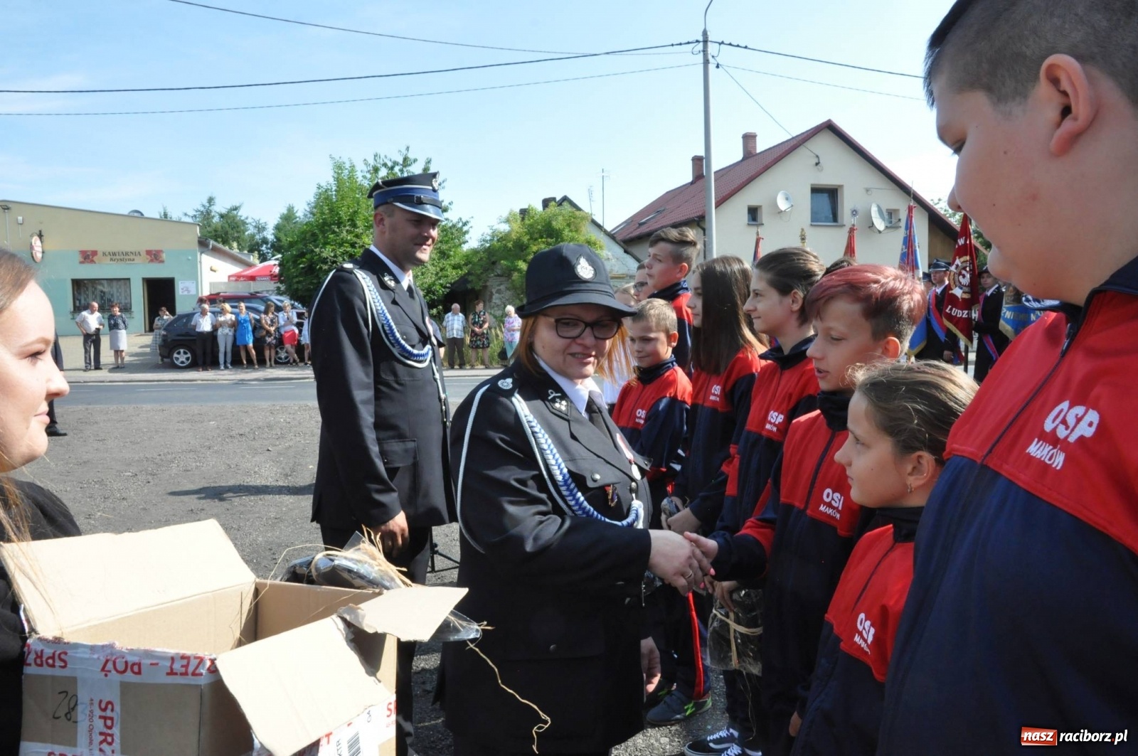 Zdjęcie w galerii na portalu naszraciborz.pl: Nowa remiza, nowy wóz. Wymarzone 130. urodziny OSP Maków [FOTO] i [WIDEO] wiadomości z regionu