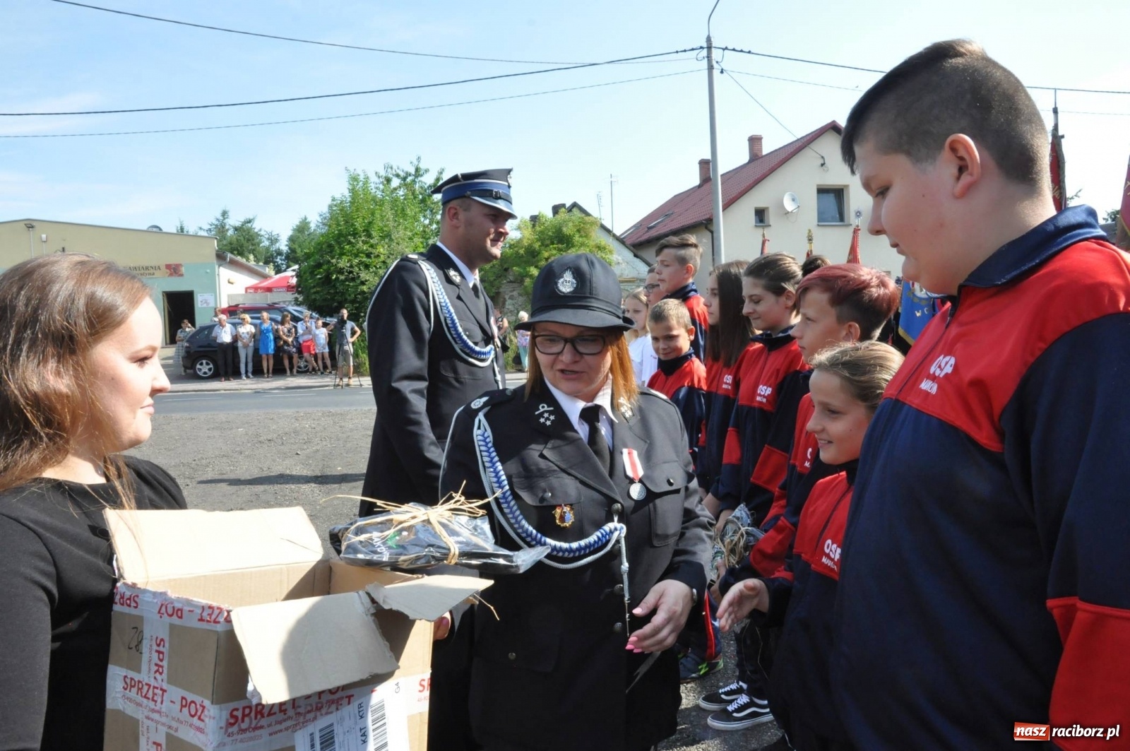 Zdjęcie w galerii na portalu naszraciborz.pl: Nowa remiza, nowy wóz. Wymarzone 130. urodziny OSP Maków [FOTO] i [WIDEO] wiadomości z regionu