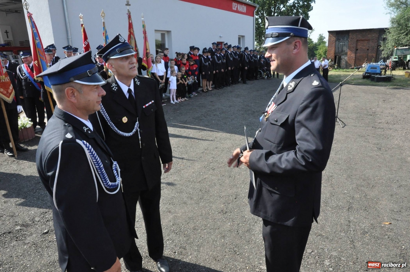 Zdjęcie w galerii na portalu naszraciborz.pl: Nowa remiza, nowy wóz. Wymarzone 130. urodziny OSP Maków [FOTO] i [WIDEO] wiadomości z regionu